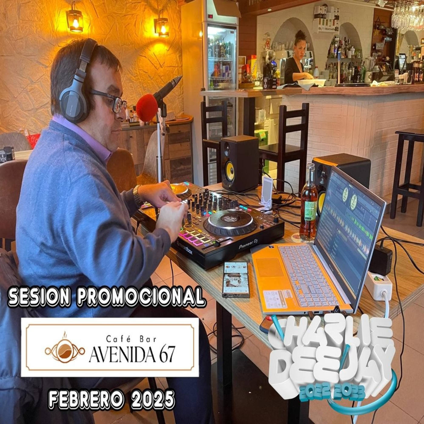 sesion promocional cafe bar avenida 67 FEBRERO 2025 by charlie dj episode artwork