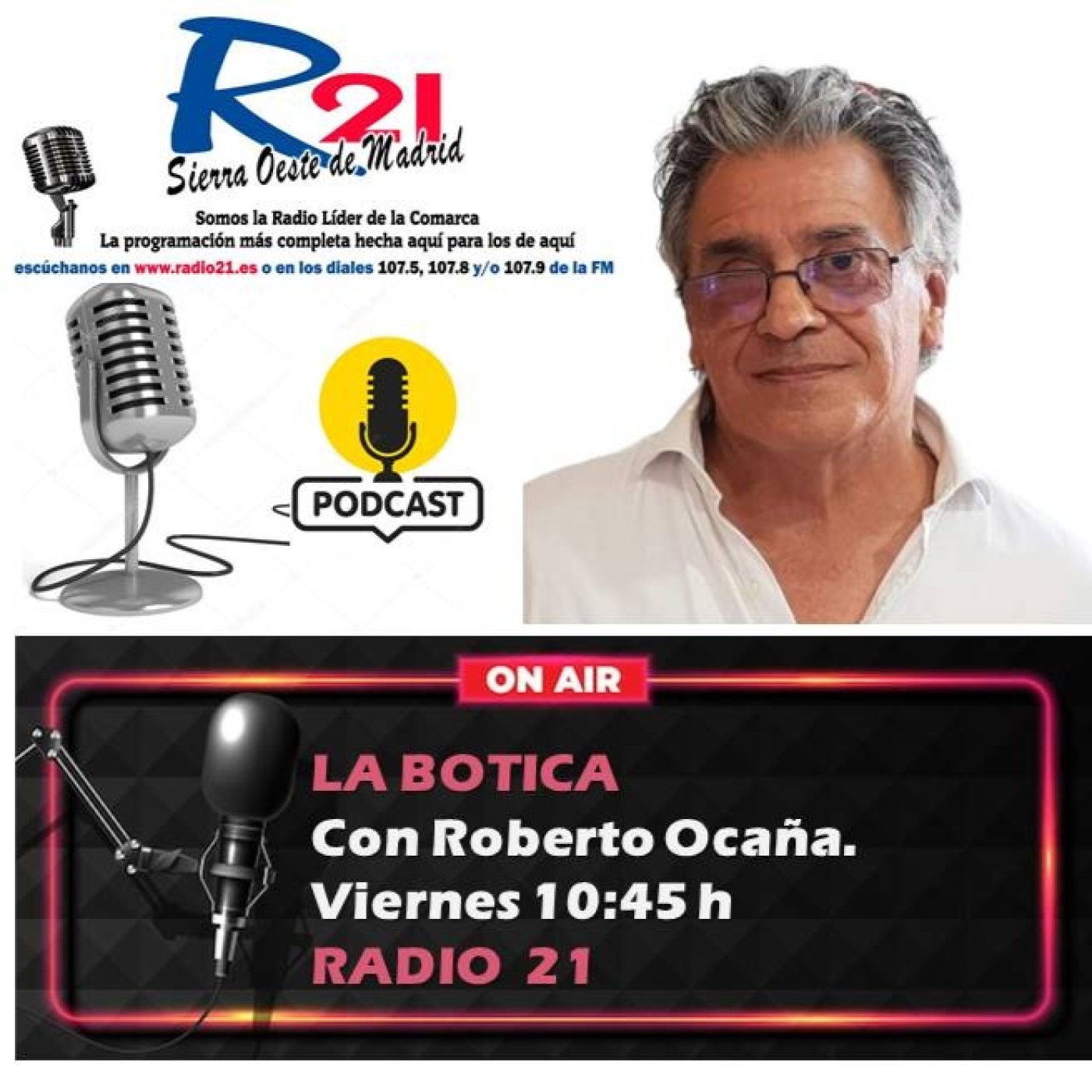 "La botica" sección de Roberto Ocaña en la que hablamos de todo un poco. Hoy hablamos de libro Fahrenheit 451 episode artwork
