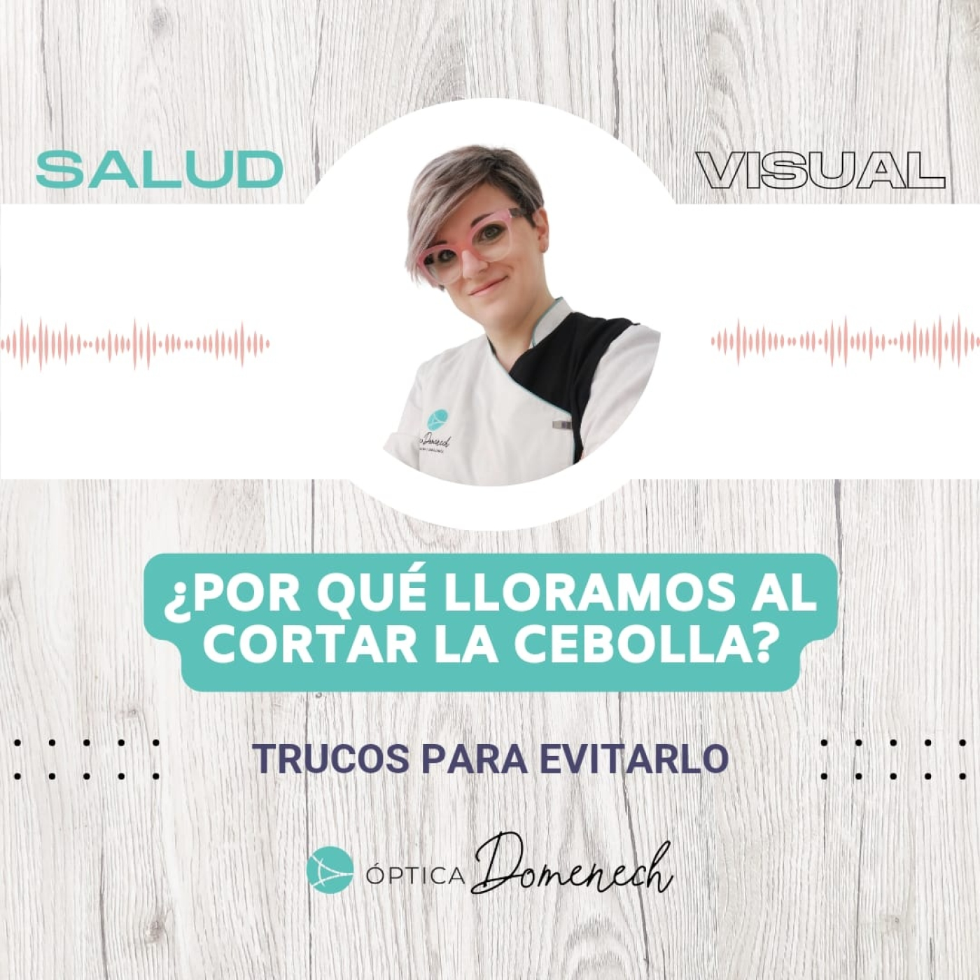 ¿Por qué lloramos cuando cortamos la cebolla? por María Carbonell episode artwork
