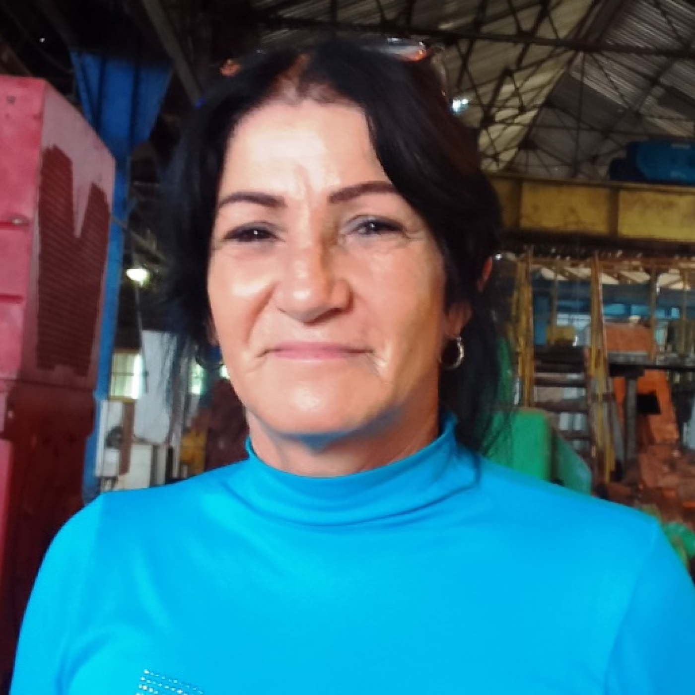 Jenny Marrero, única mujer jefa del área del basculador y los molinos en centrales azucareros de Cuba