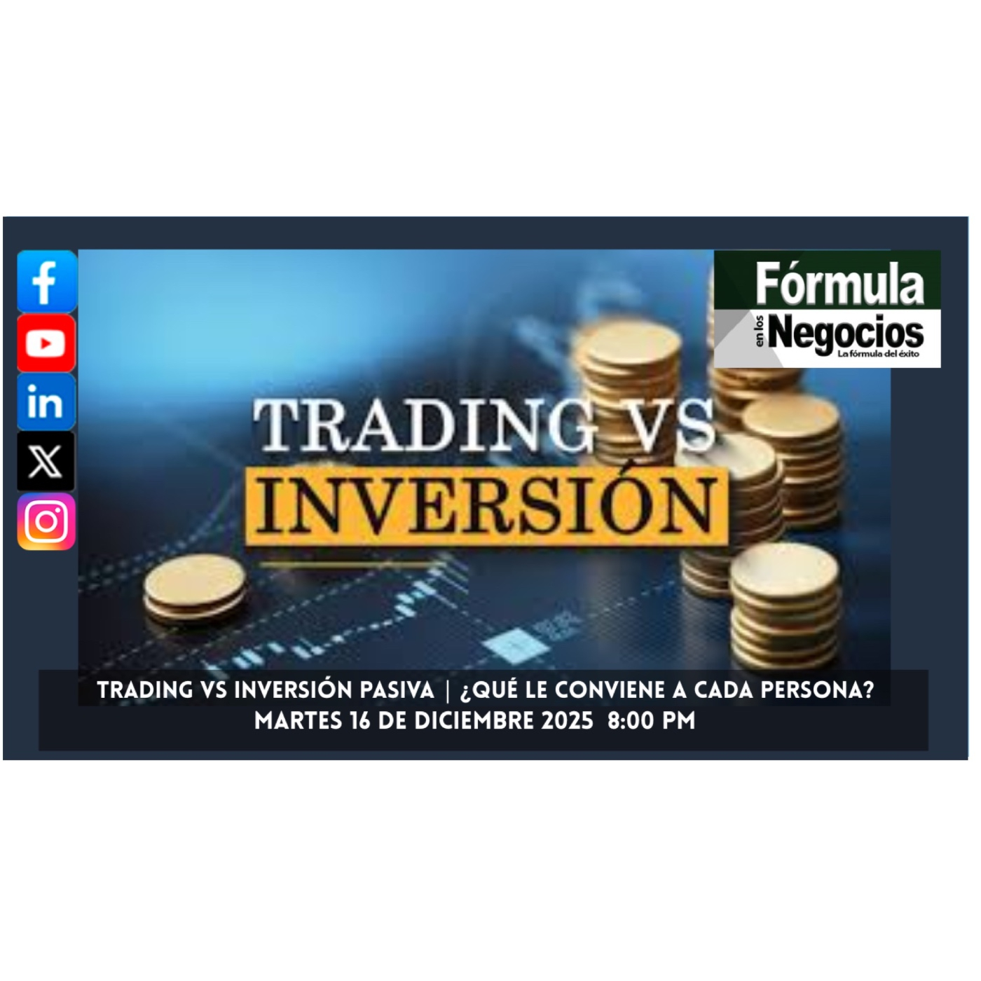 Trading vs Inversión Pasiva | ¿Qué le conviene a cada persona? Trading vs Inversión Pasiva | ¿Qué le conviene a cada persona?