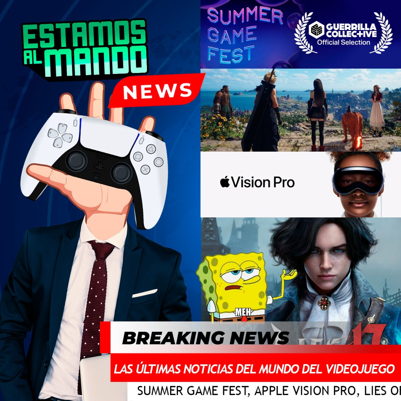 EAM 5-43 Noticias, resumen y opinión del Summer Game fest y del Guerrilla collective, las gafas de Apple son el futuro?