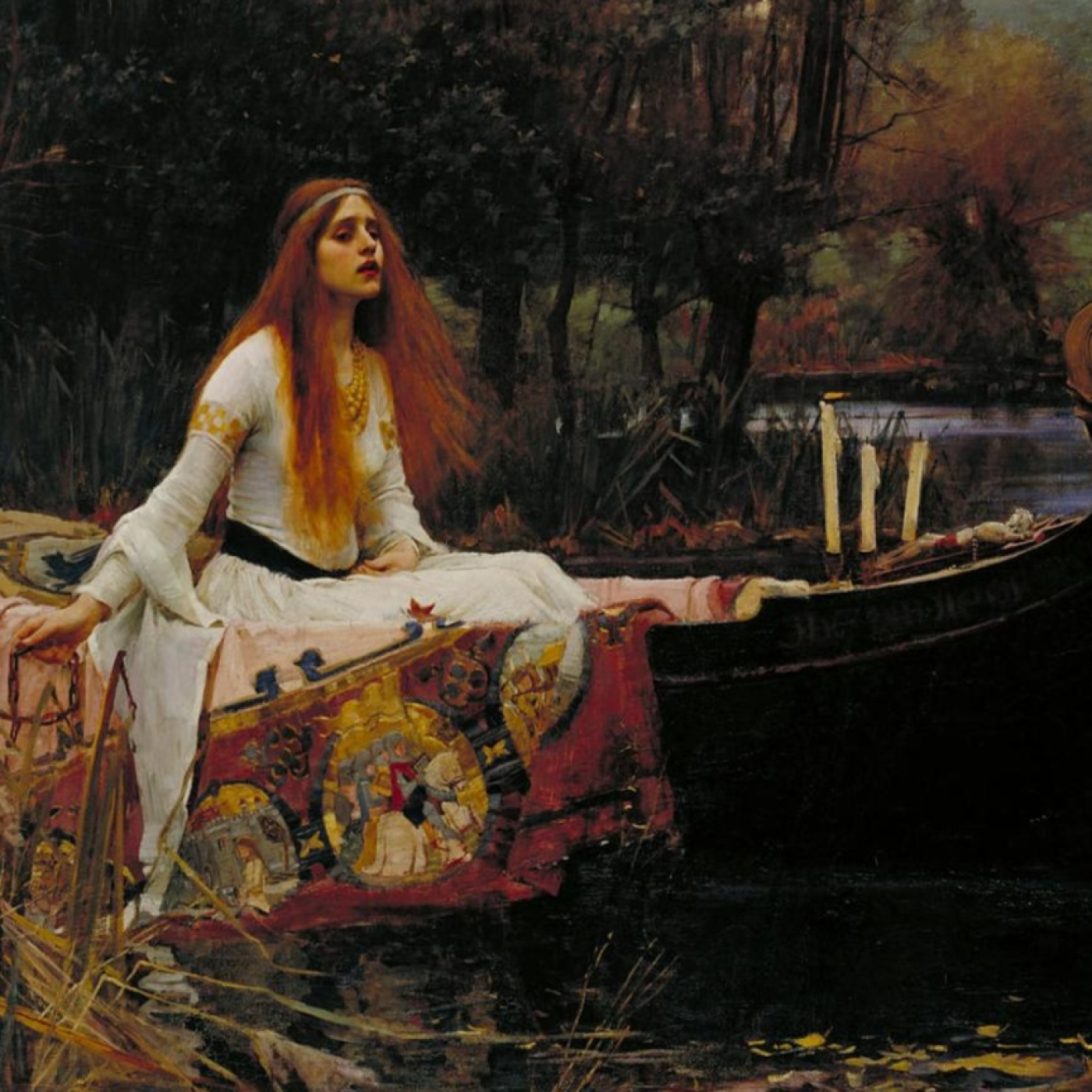 Episodio 6 (T1). La dama de Shalott. John William Waterhouse episode artwork