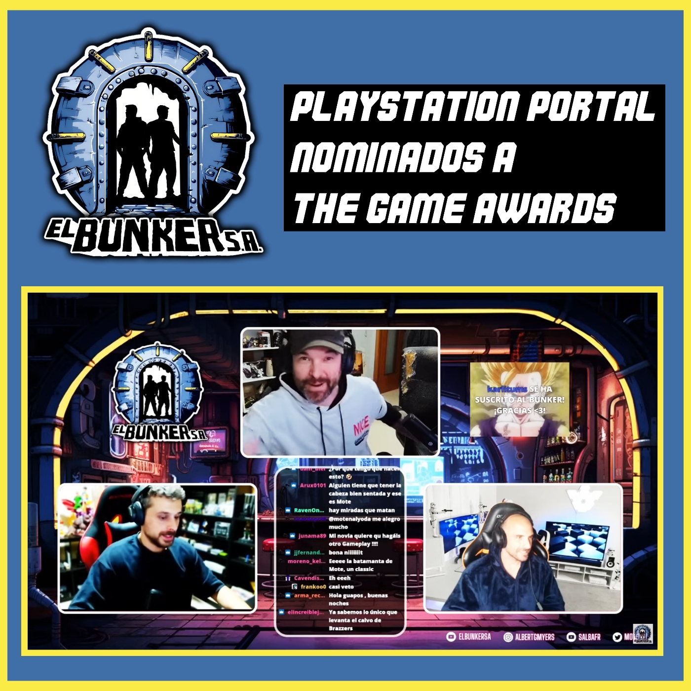 EL BUNKER: Nominados THE GAME AWARDS y PlayStation PORTAL...