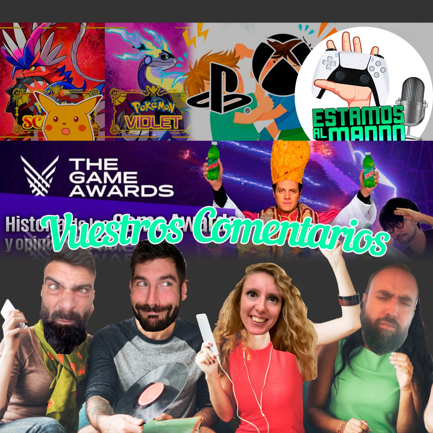 EAM 5-17 (2) Eam responde, The games awards con La caverna del gamer, Elden Rin vs Gow Ragnarok