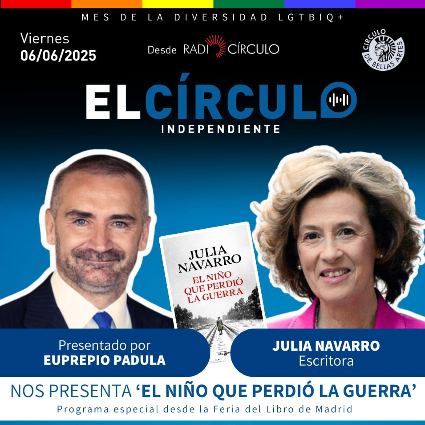 Episodio 90: Julia Navarro (Periodista y escritora) episode artwork
