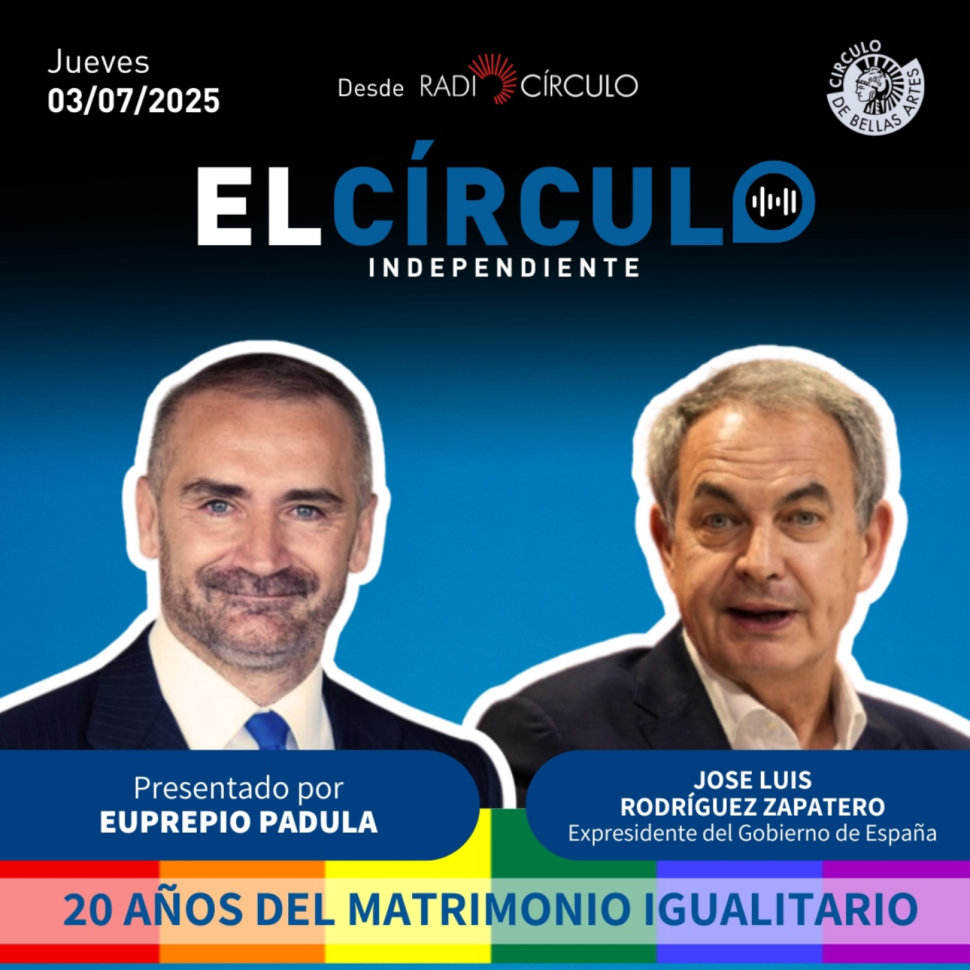 Episodio 101: José Luis Rodríguez Zapatero episode artwork