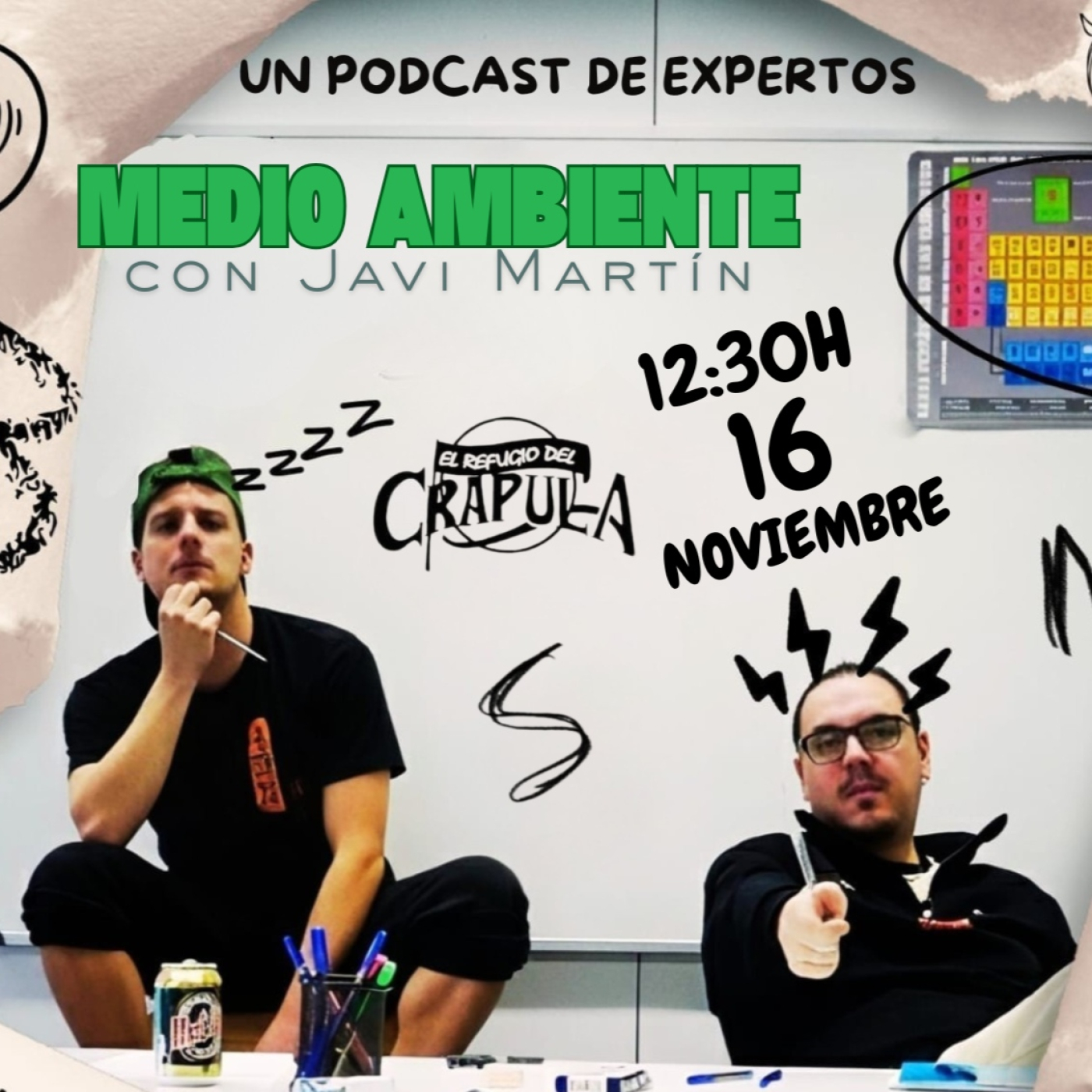 EL TONTO DE LA CLASE 02 MEDIO AMBIENTE CON JAVI MARTÍN episode artwork