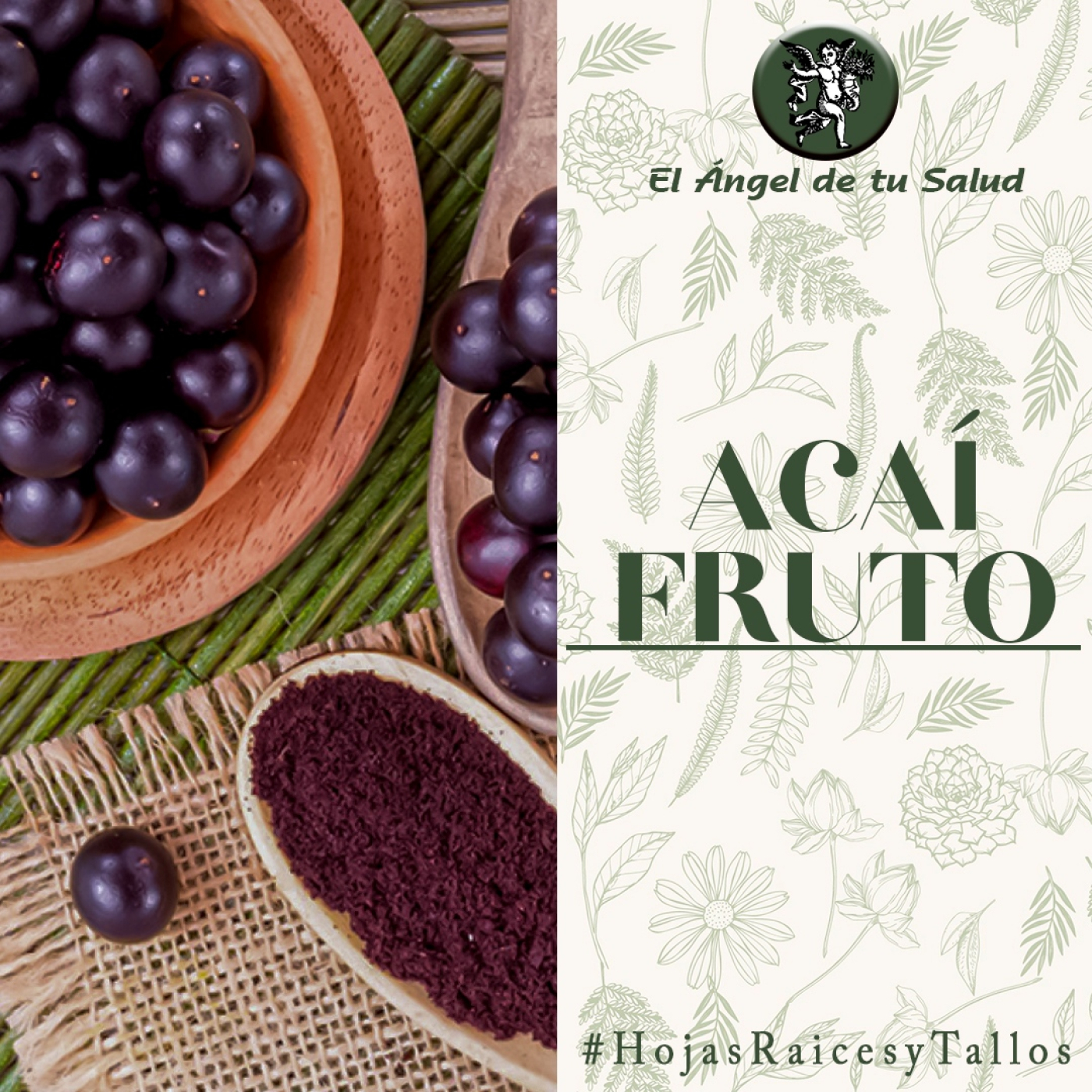 El Ángel de tu Salud - Acaí Fruto**