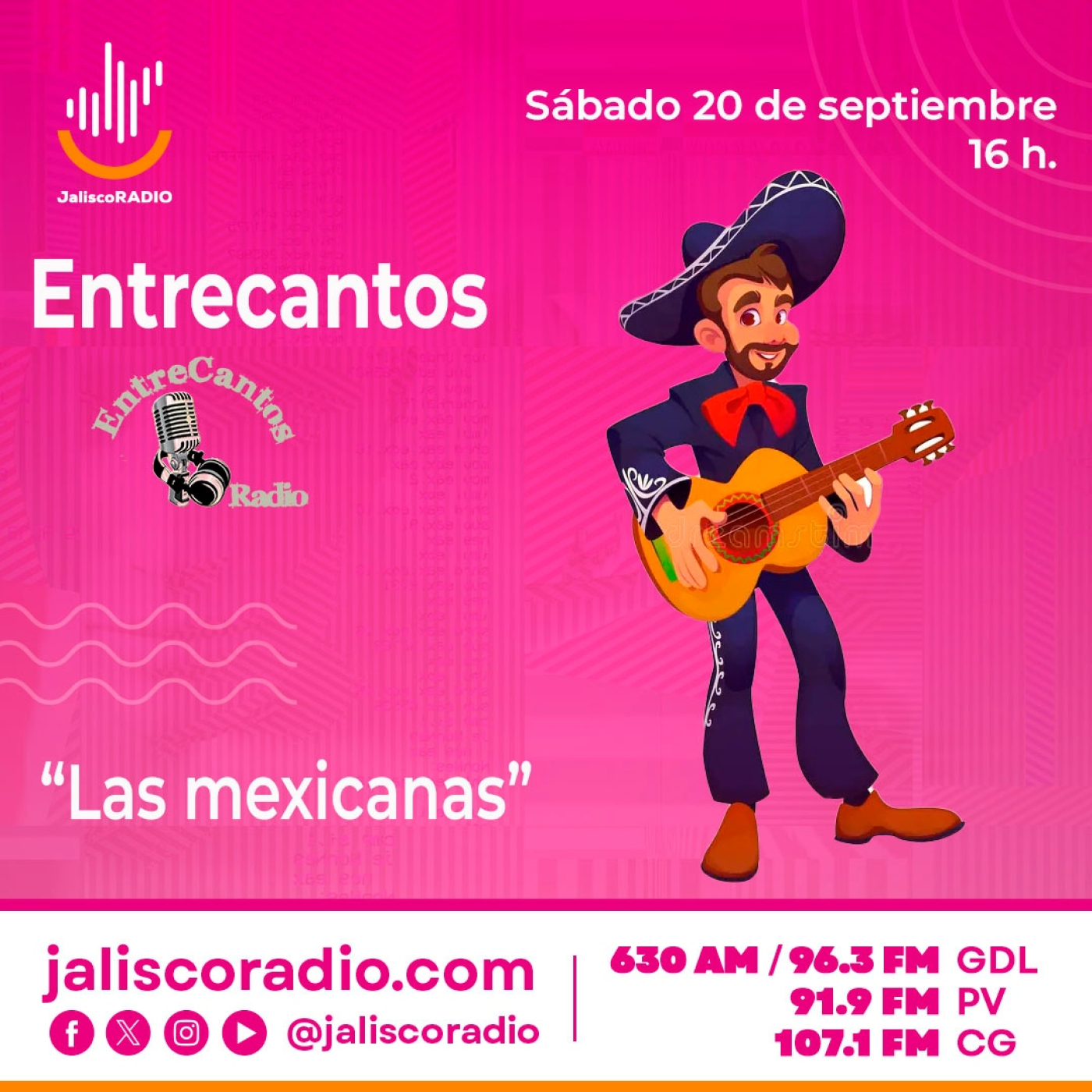 Programa Entrecantos 20 de septiembre, 2025: "Las mexicanas" episode artwork