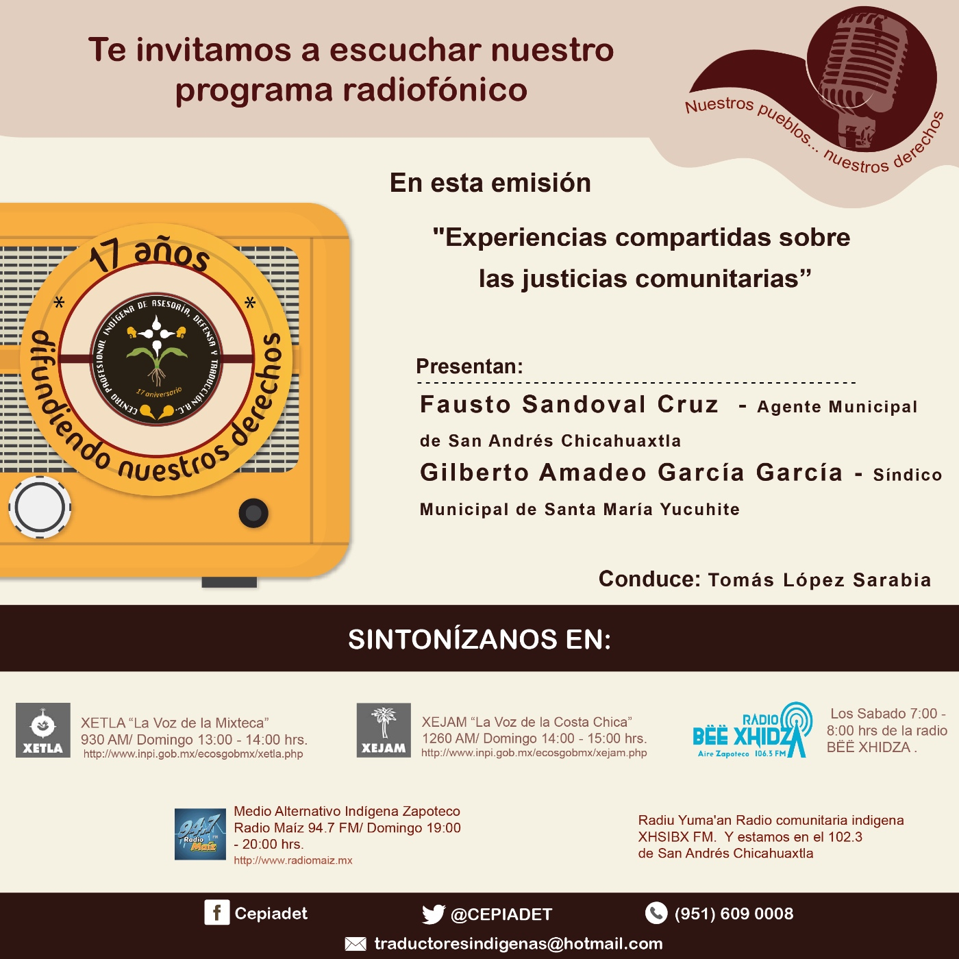 Nuestros Pueblos...Nuestros Derechos