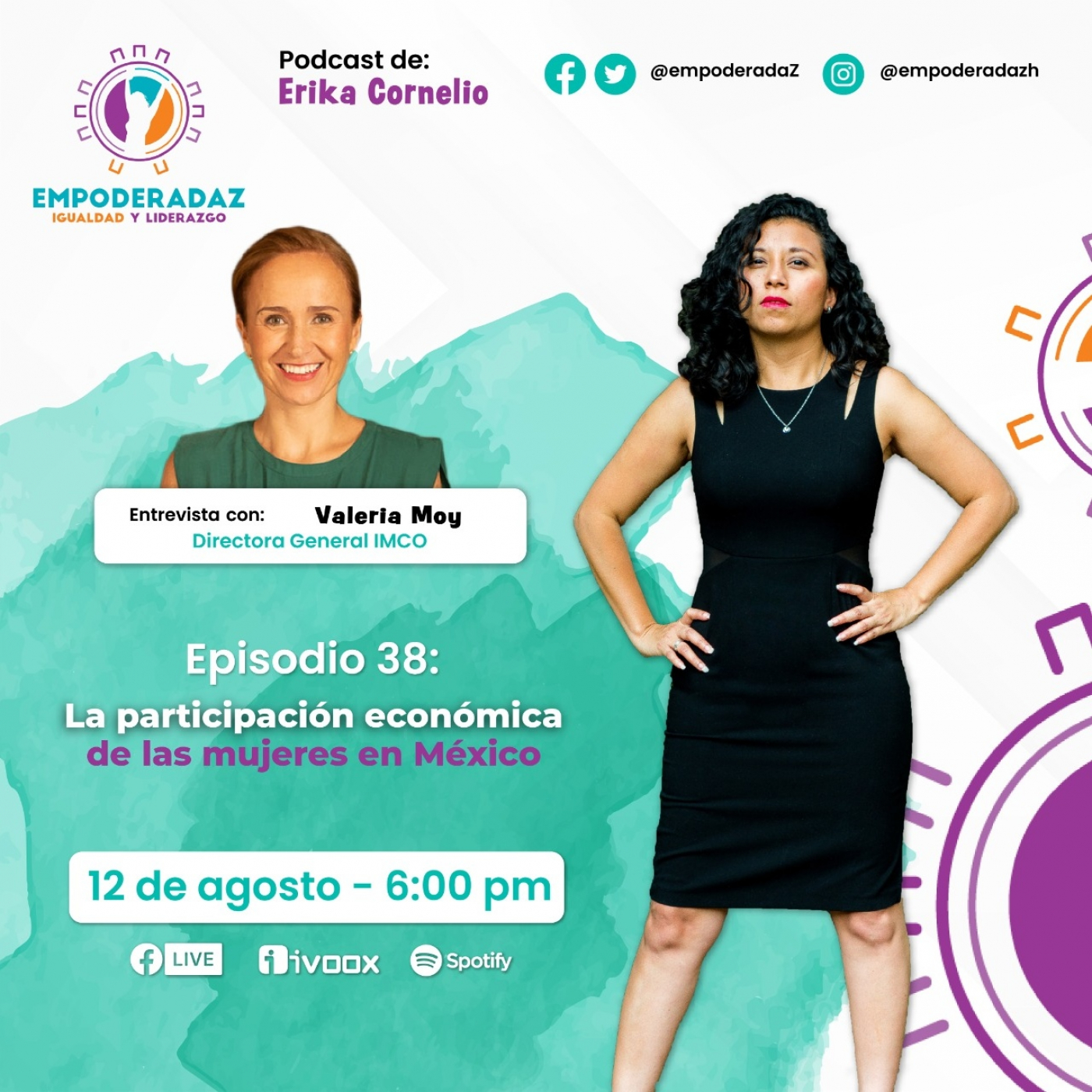 EmpoderadaZ. El Podcast de Erika Cornelio