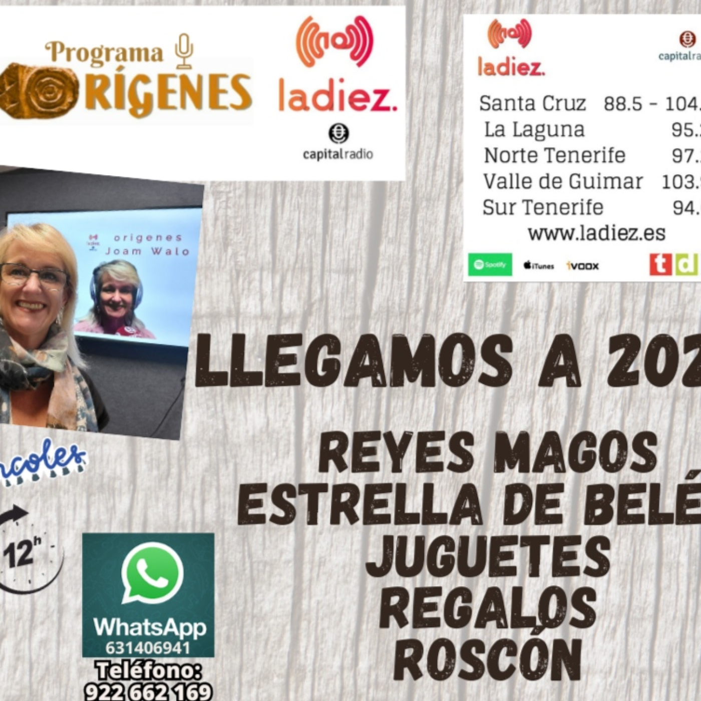 Podcast Orígenes con Joam Walo