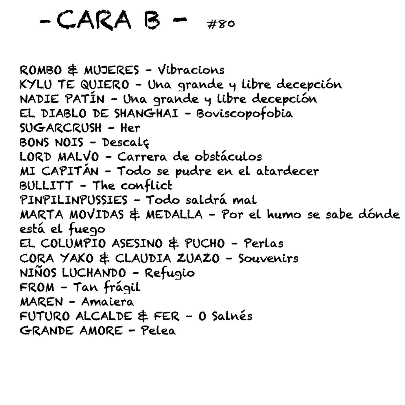 Cara B - 080
