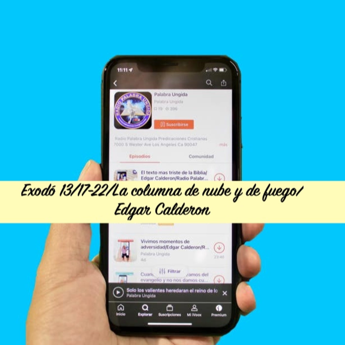Exodó 13/17-22/La columna de nube y de fuego/Edgar Calderon episode artwork