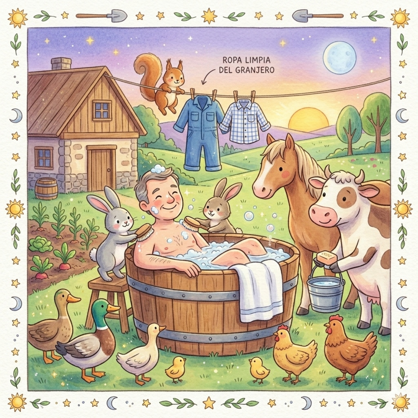 Cuentos de la Granja: El Granjero Malo, Sucio y el Baño Asombroso episode artwork