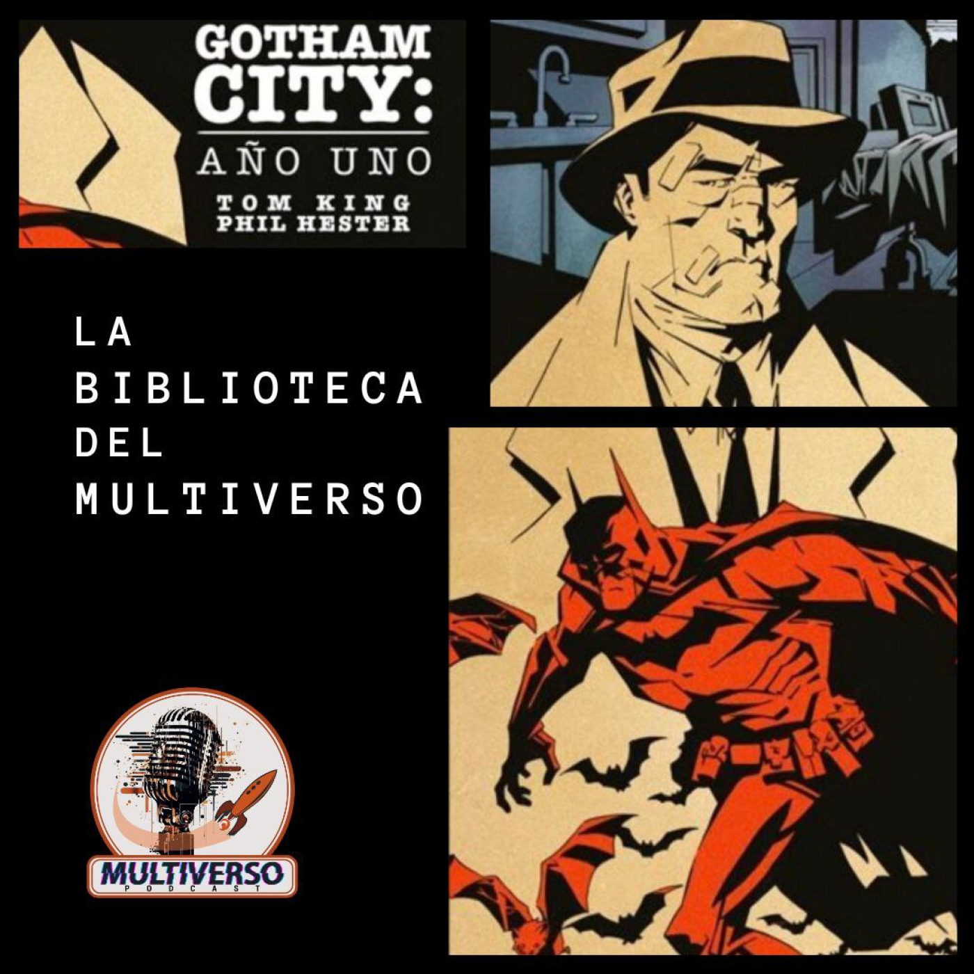 La Biblioteca del Multiverso: Gotham City: Año Uno episode artwork