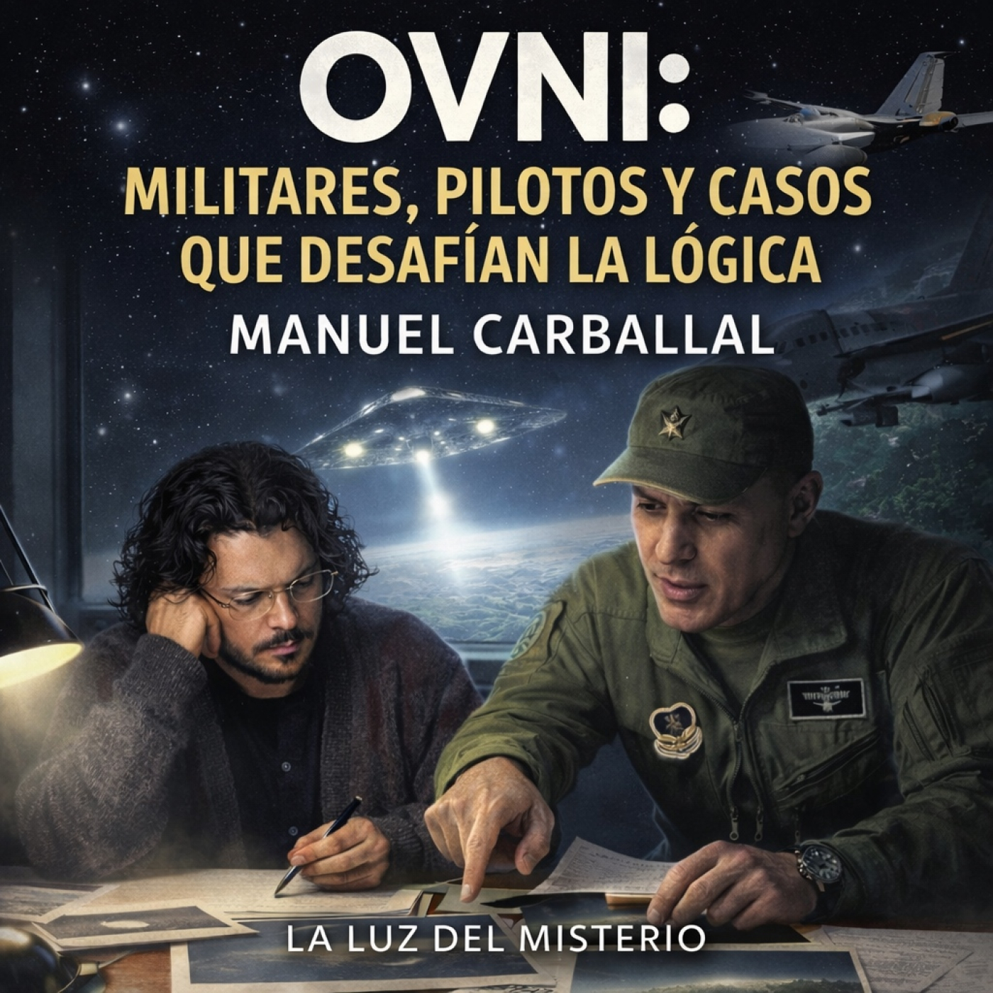 OVNIs: Militares, pilotos y casos que desafían la lógica - Manuel Carballal en "La Luz del Misterio" - EDENEX - episode artwork