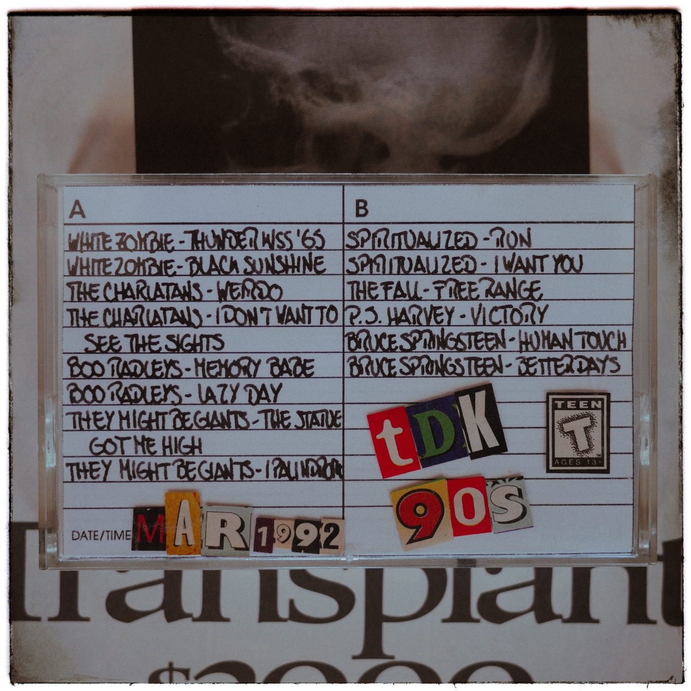 TDK 90s #99 - Marzo 1992 (White Zombie - The Charlatans - Boo Radleys) episode artwork
