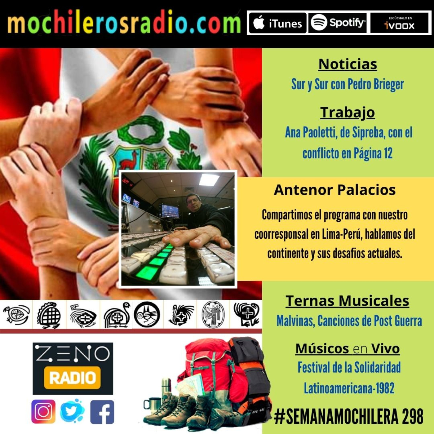 Mochileros 298 8 de Abril 2022 episode artwork