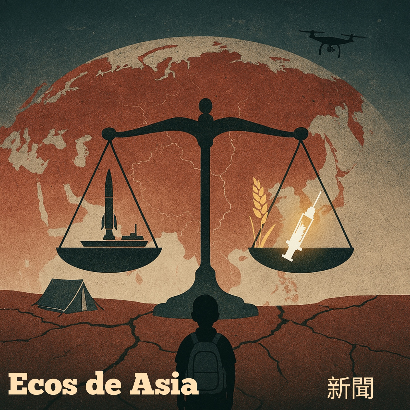 China se rearma con misiles e IA. Niños bajo presión en Corea. OVNIs en Japón y turismo verde en Laos - Episodio exclusivo para mecenas episode artwork
