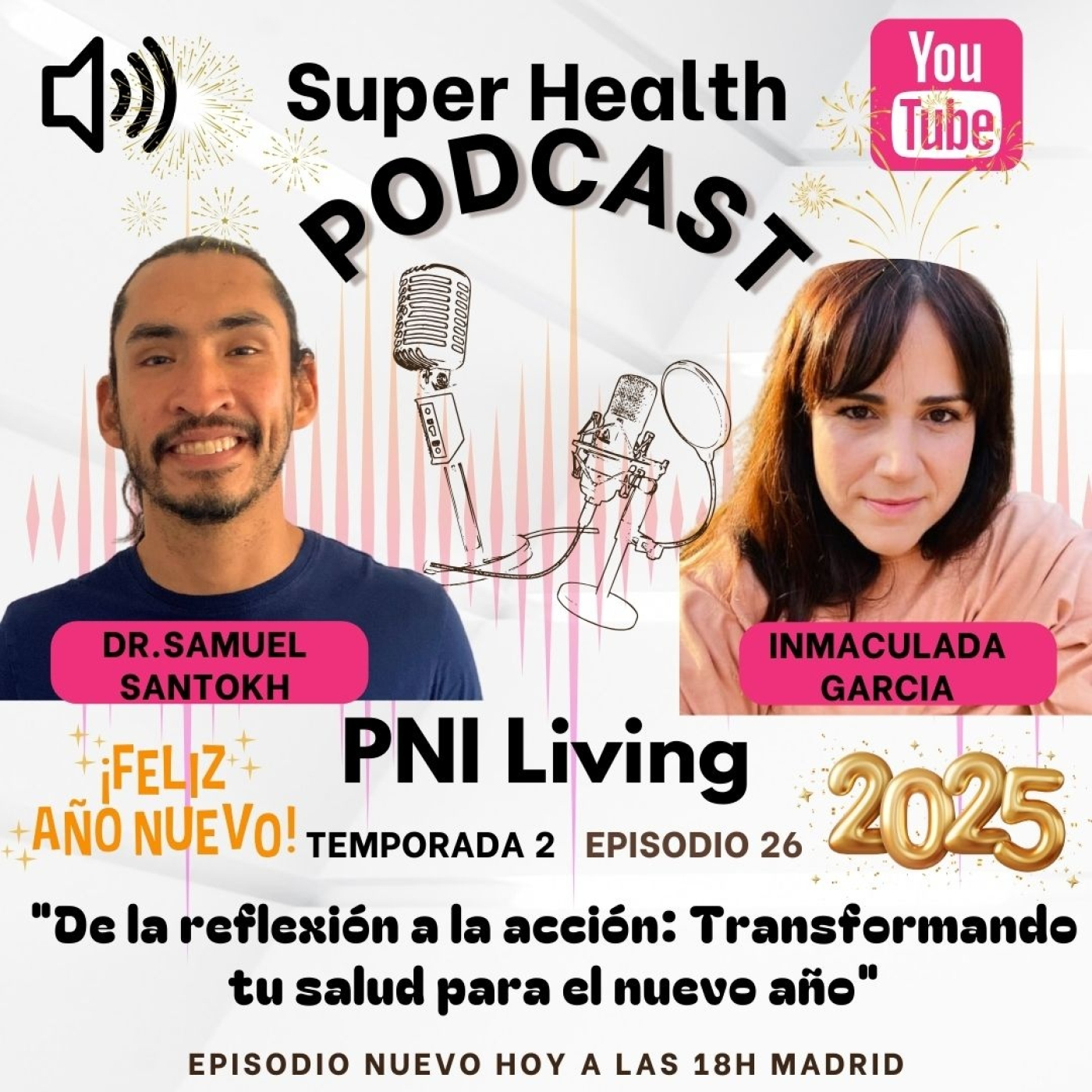 "De la reflexión a la acción: Transformando tu salud para el nuevo año" episode artwork