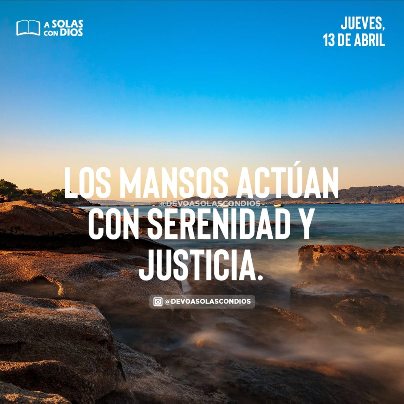 A Solas con Dios
