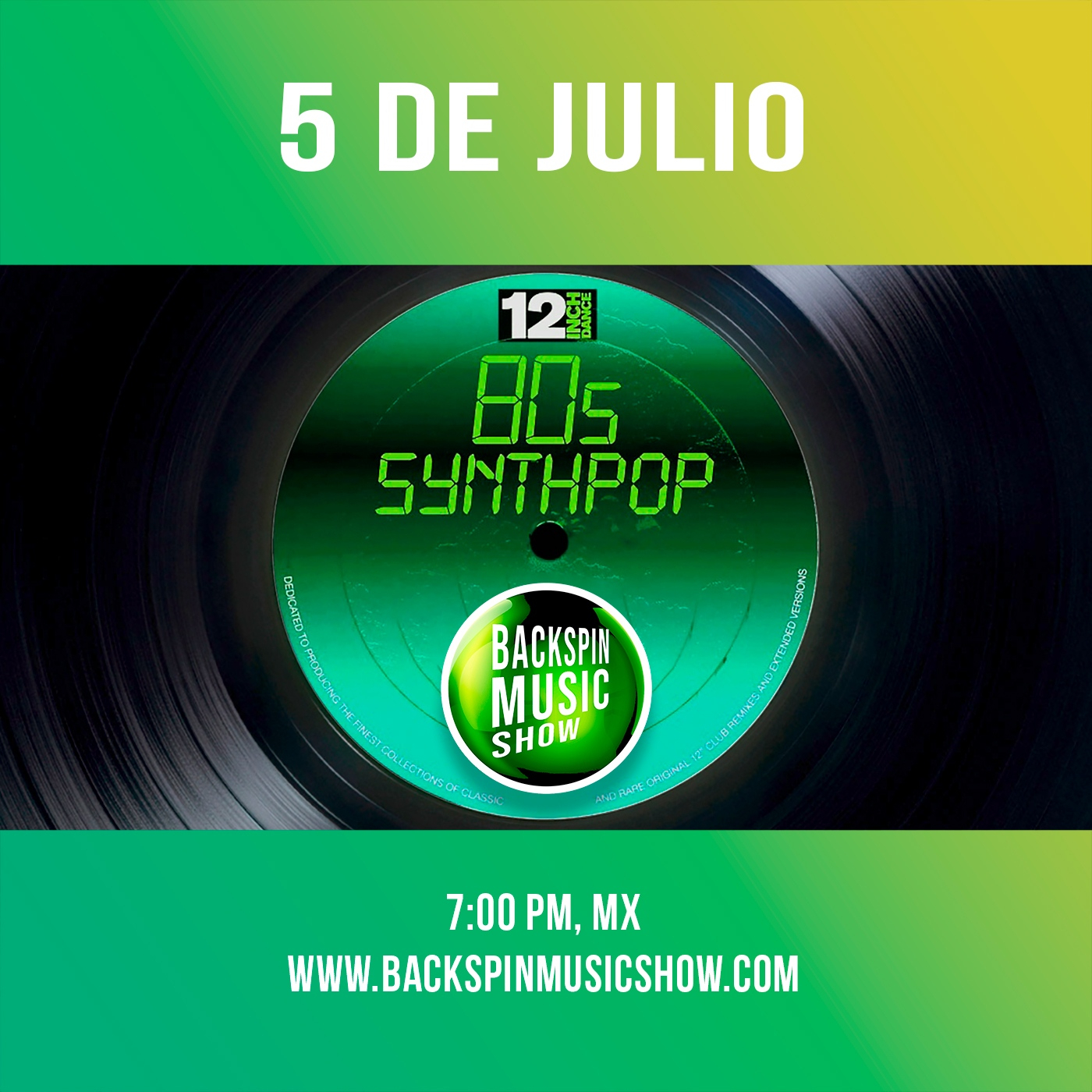 Backspin Music Show