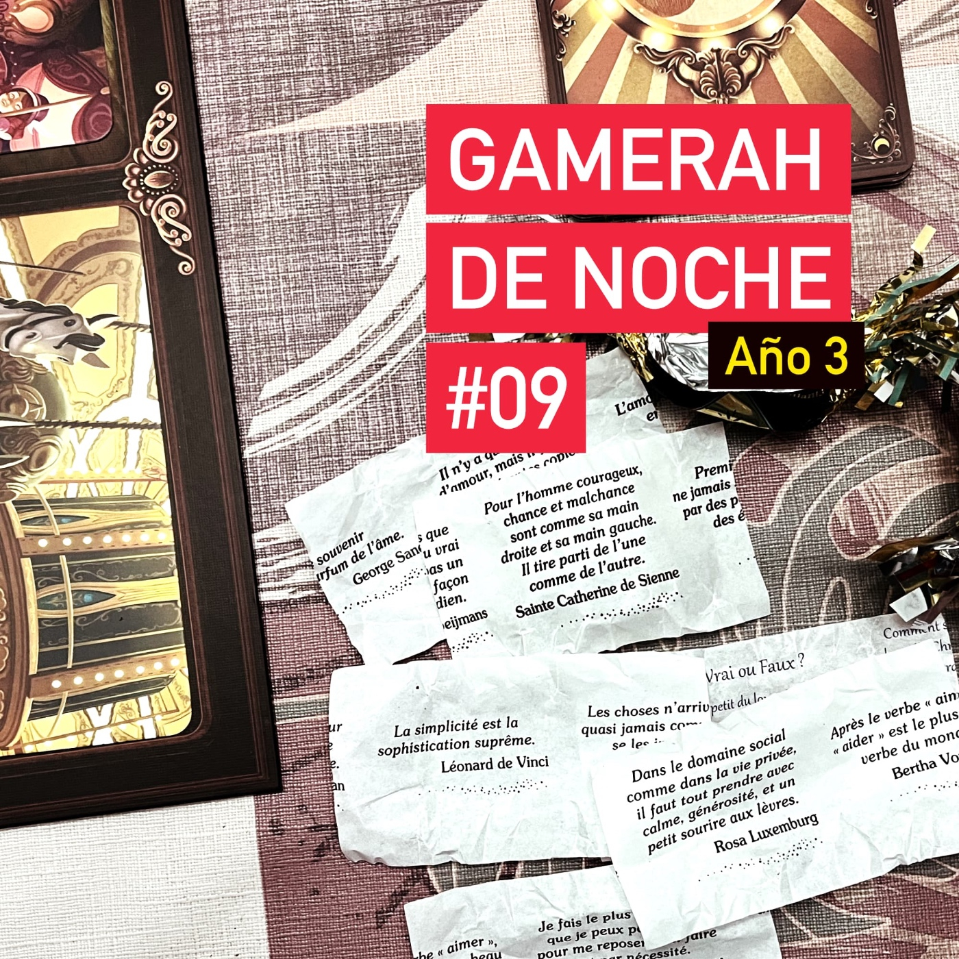 Gamerah de noche