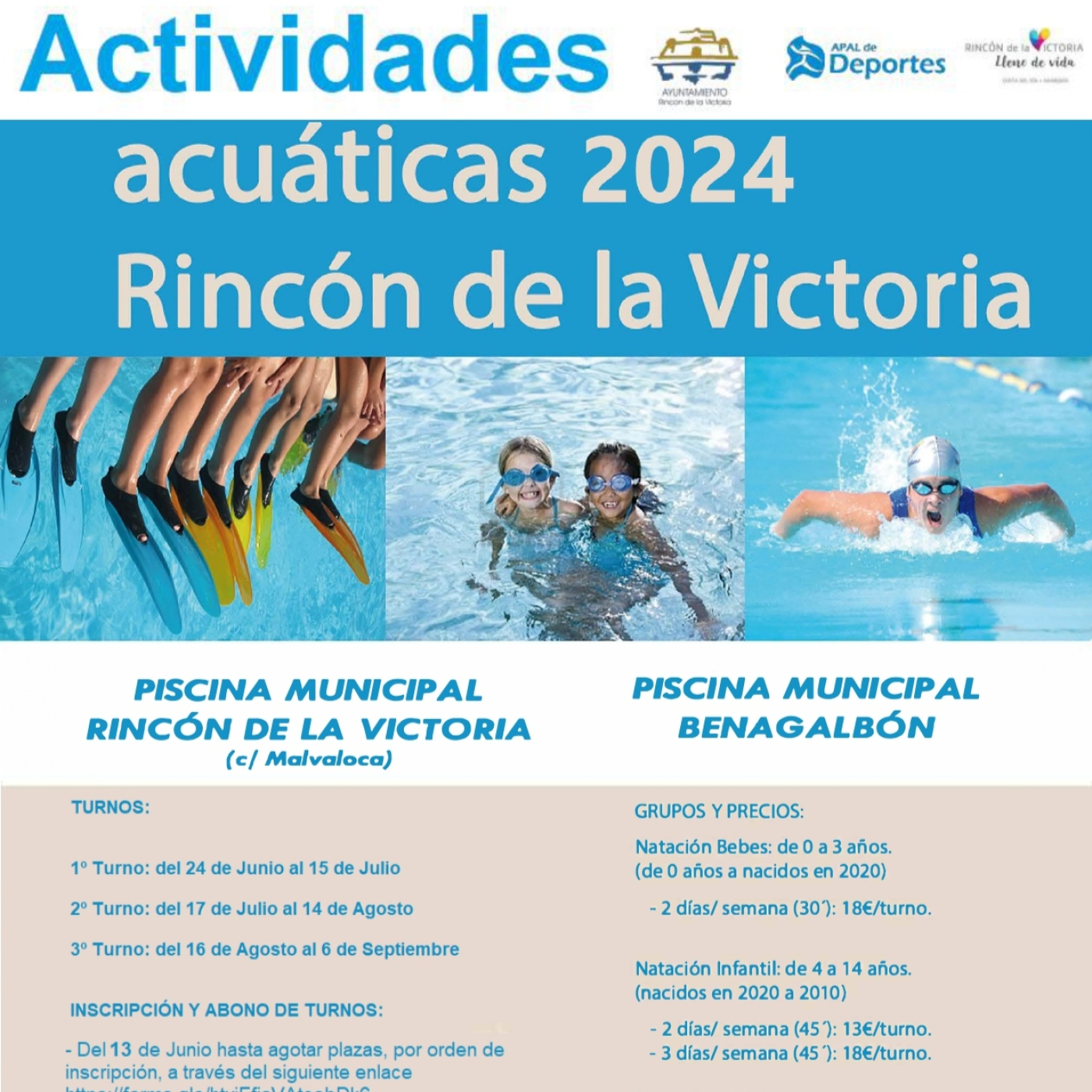 Plazo de solicitudes para los cursos de natación en las piscinas municipales episode artwork