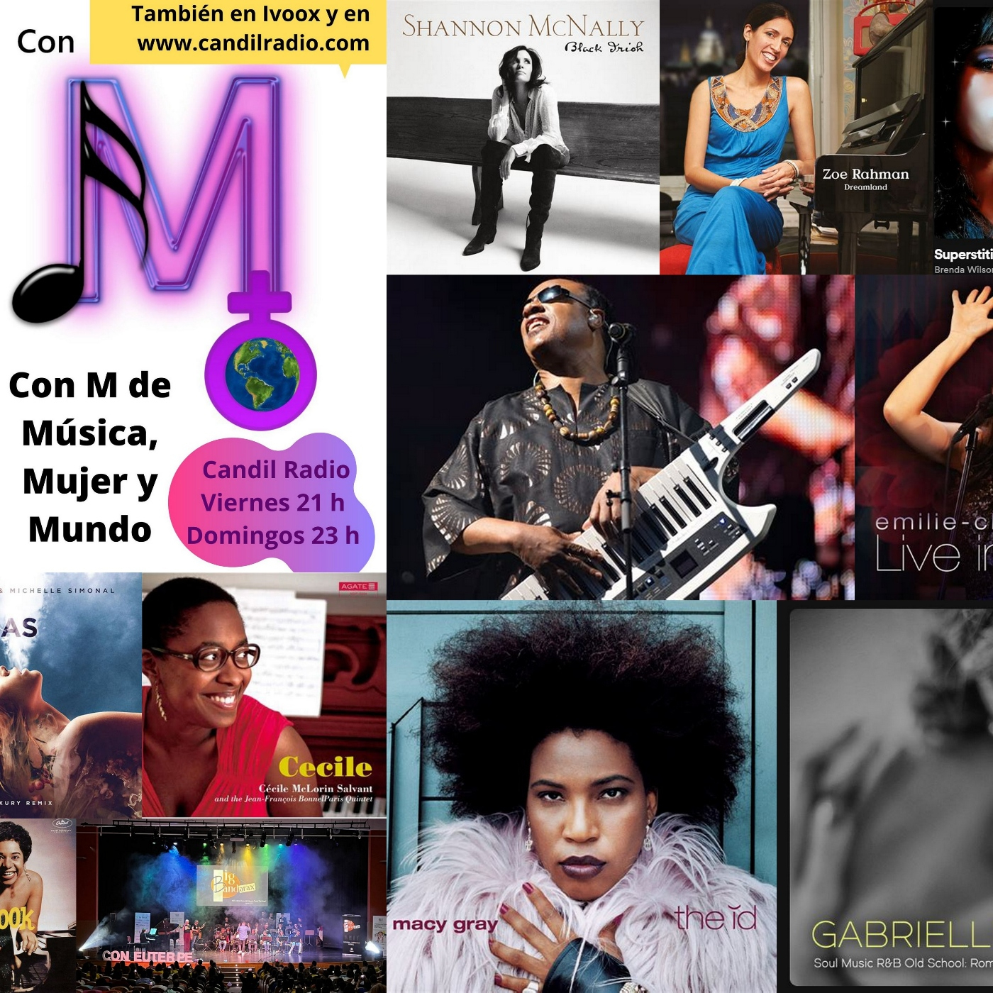 Con M de Música Mujer y Mundo