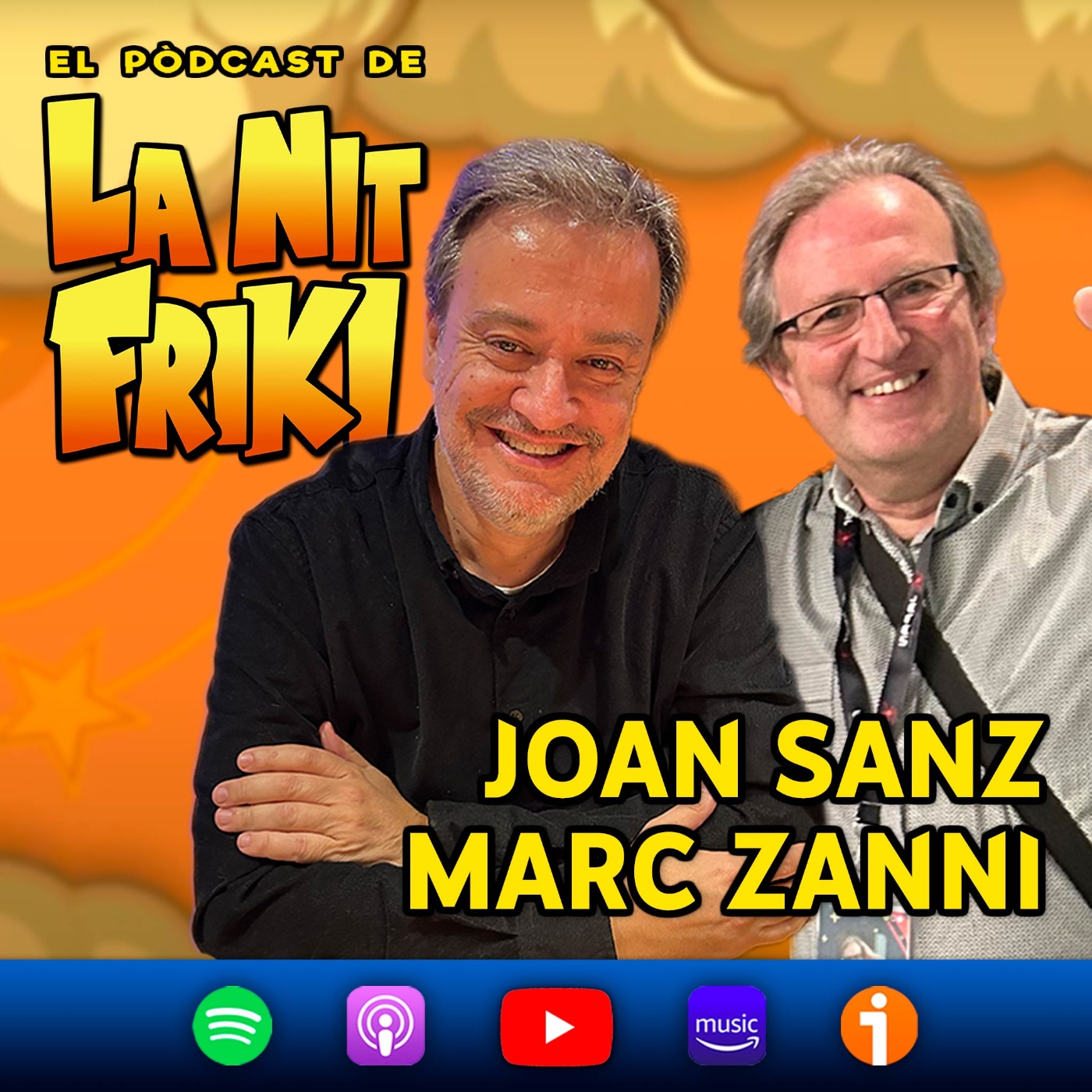 Episodi 34 - MARC ZANNI i JOAN SANZ (veus del Goku i Vegeta) en directe a MATARÓ episode artwork