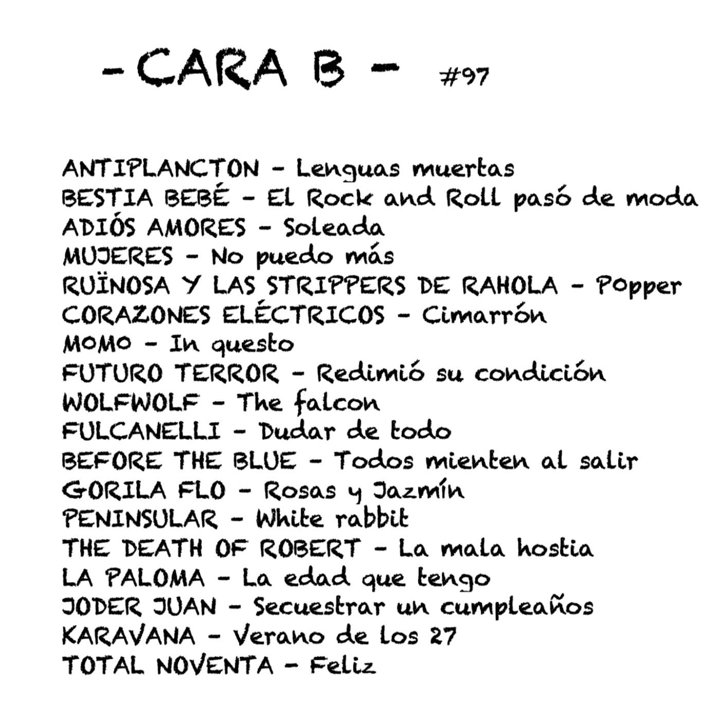 Cara B - 097