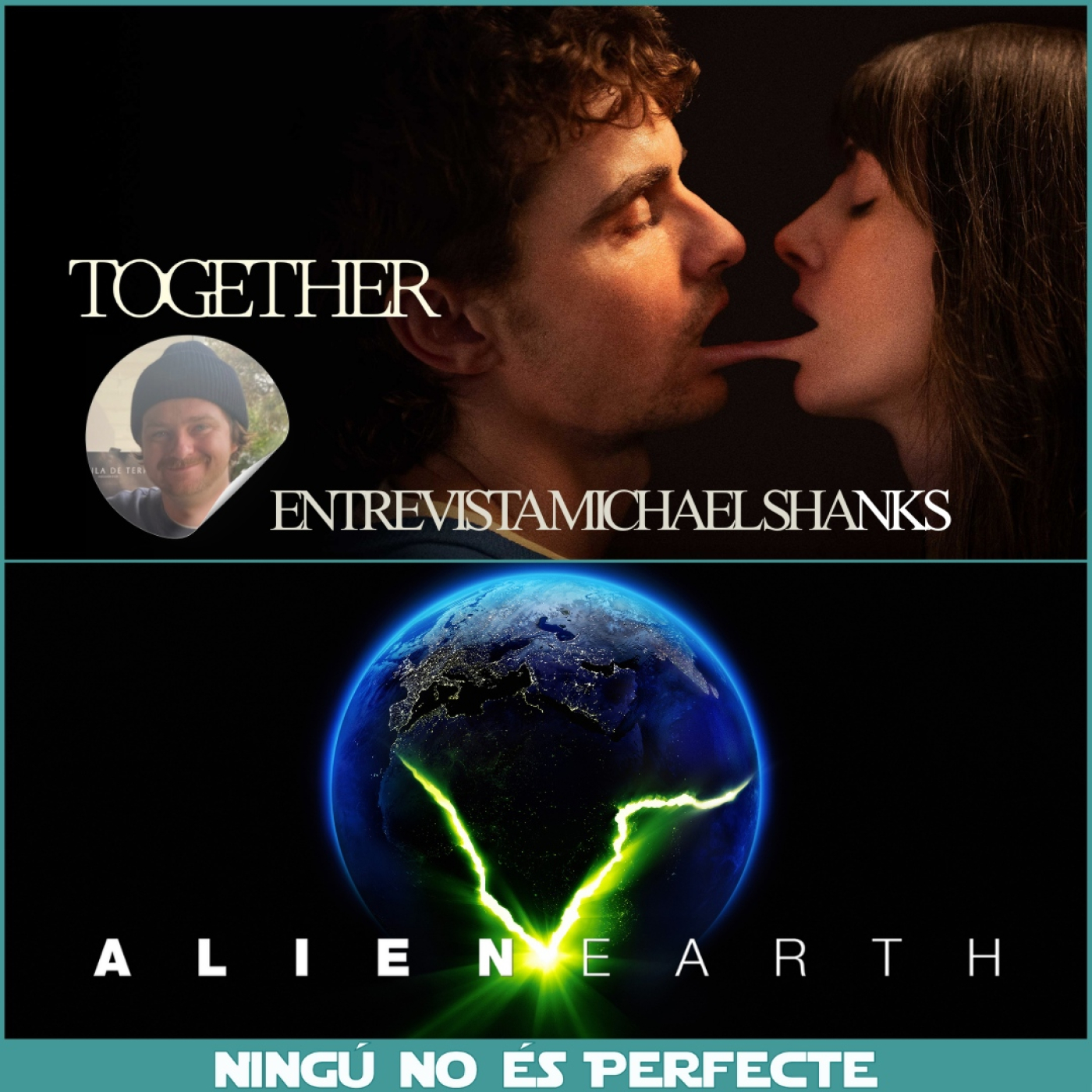 NNEP 25x14 - Together: entrevista Michael Shanks i Alien: Earth episode artwork