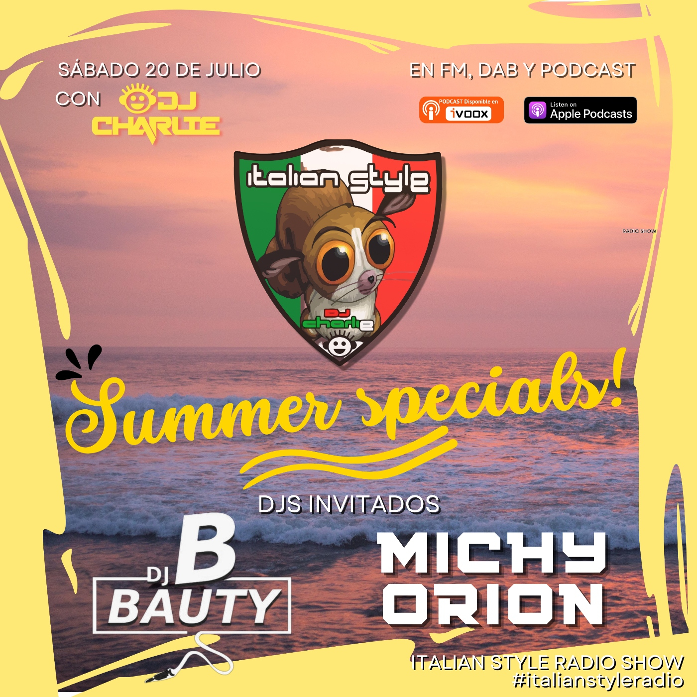 ITALIAN STYLE radio show 943 20-07-2024 episode artwork