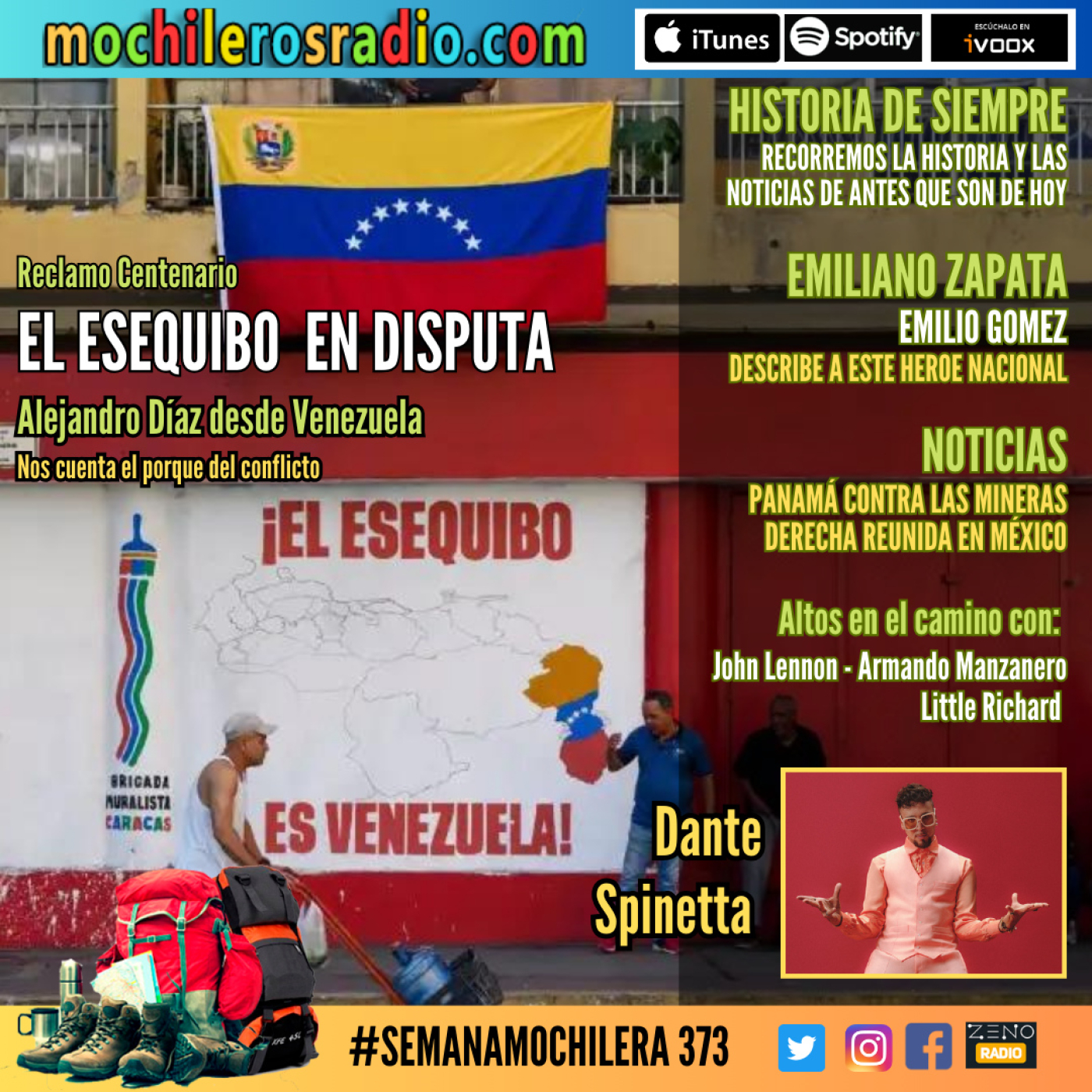 Mochileros 373 - 8 de Diciembre de 2023 episode artwork