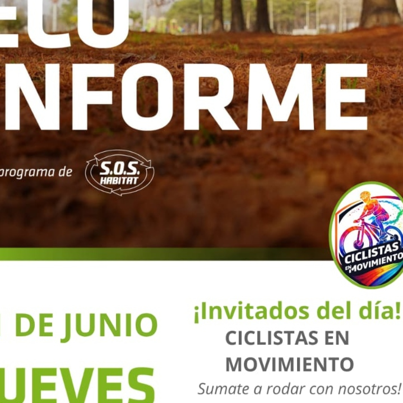 Eco informe 11 6 26 carpincho ambiental:Invitados Ciclistas en movimiento.Parte 1 episode artwork