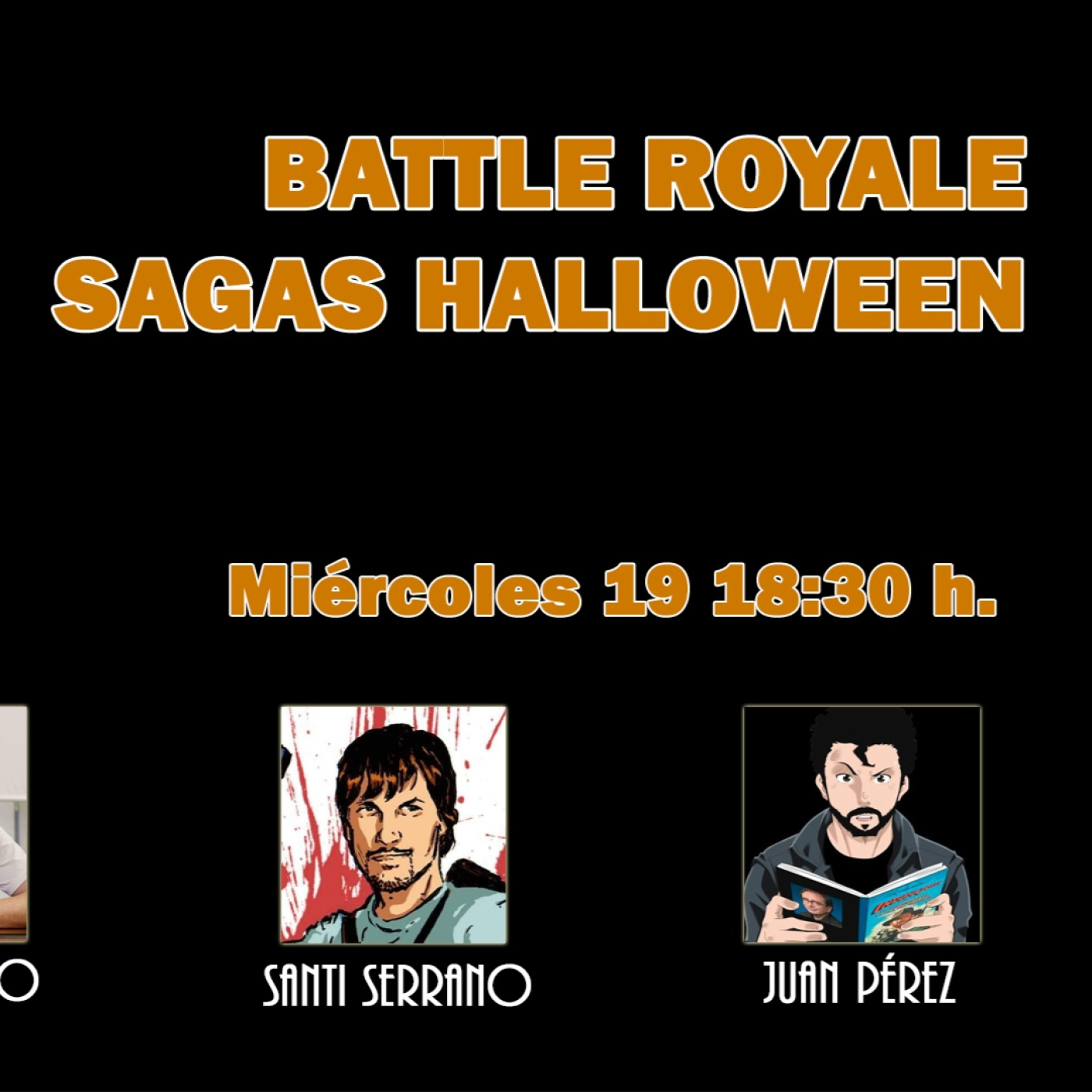 Battle Royale: Sagas Halloween episode artwork