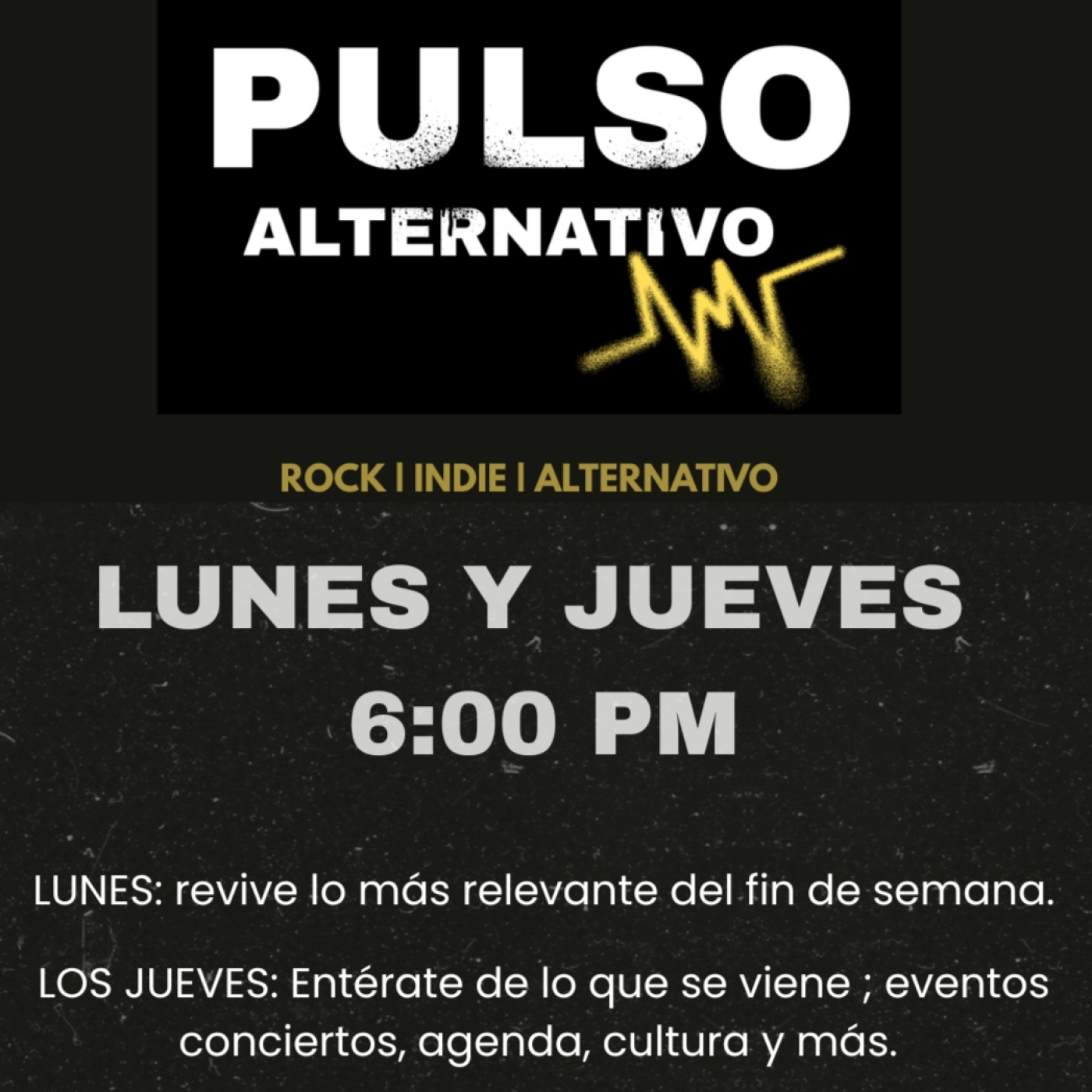 Pulso Alternativo S2E13 | Agenda para el fin del 26 de feb al 1ro de marzo episode artwork