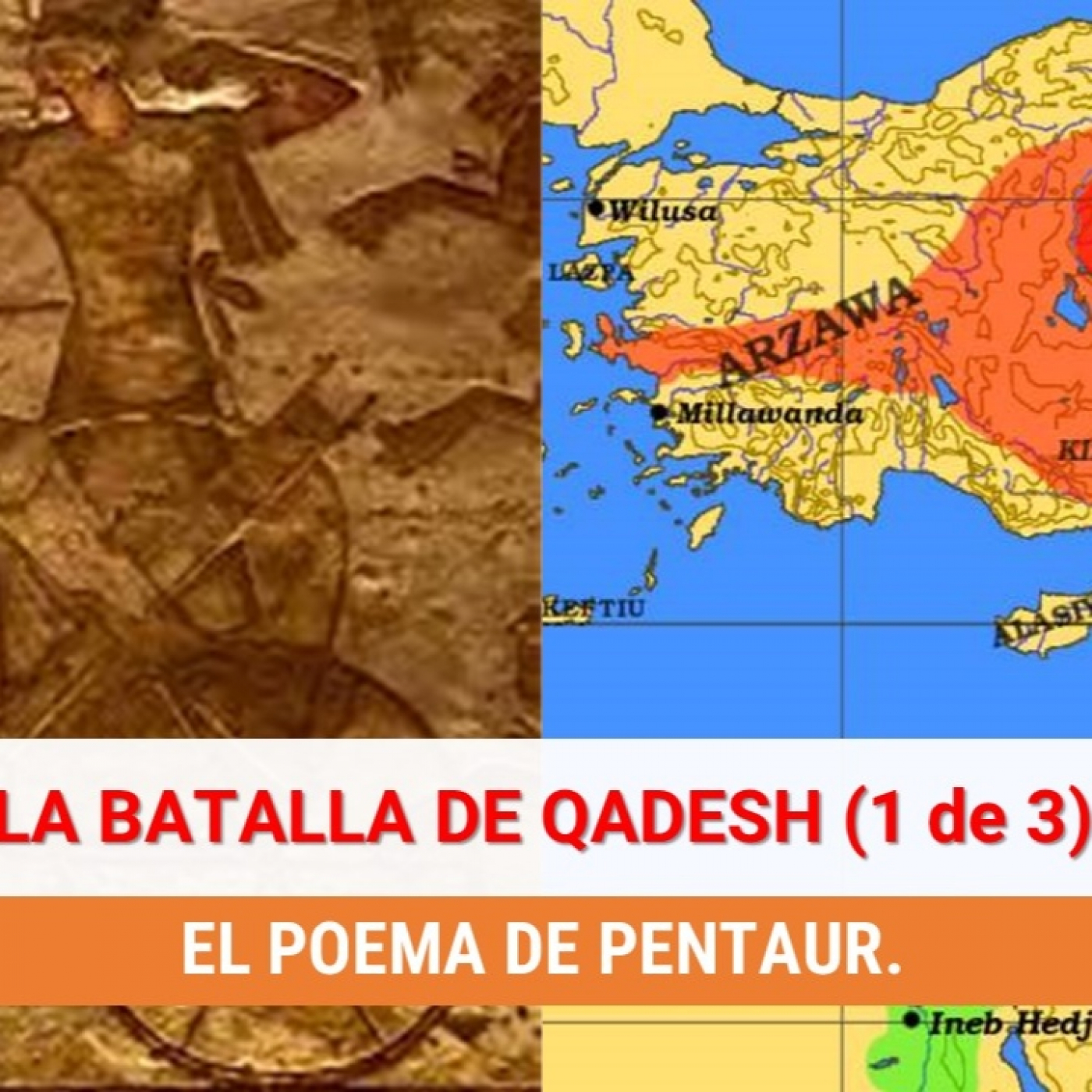 LA BATALLA DE QADESH (1 de 3) EL POEMA DE PENTAUR. episode artwork
