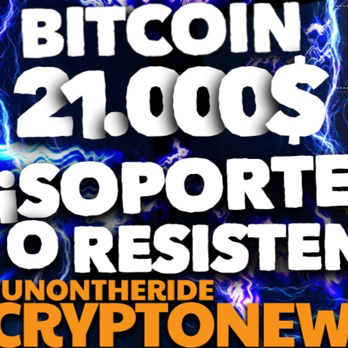 BITCOIN 21.000$ ¡SOPORTE O RESISTENCIA?