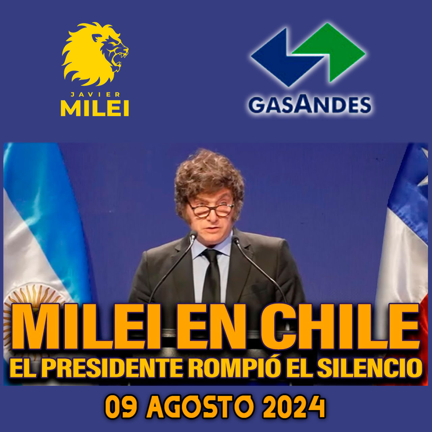 cover of episode Discurso del Presidente Milei en el acto conmemorativo de Gas Andes