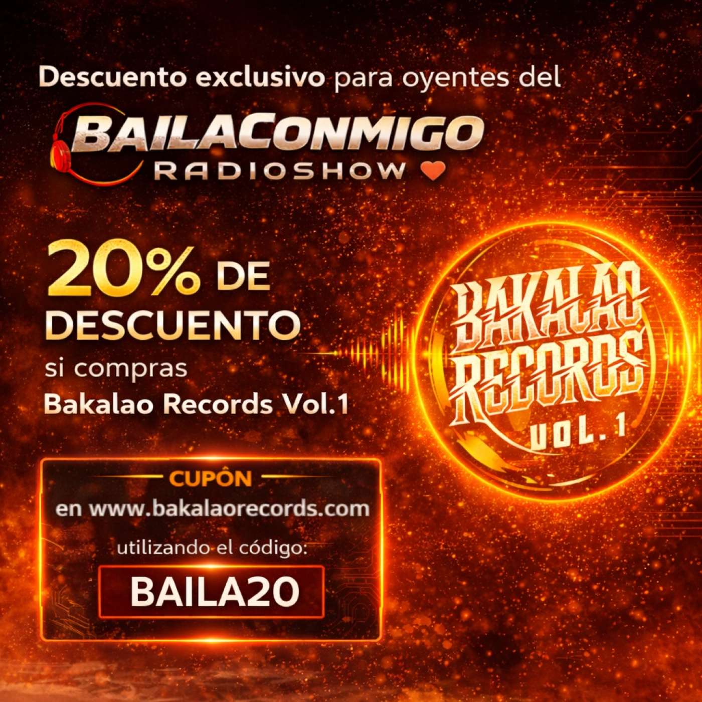 Dj Toni Poky en BailaConmigo RadioShow episode artwork
