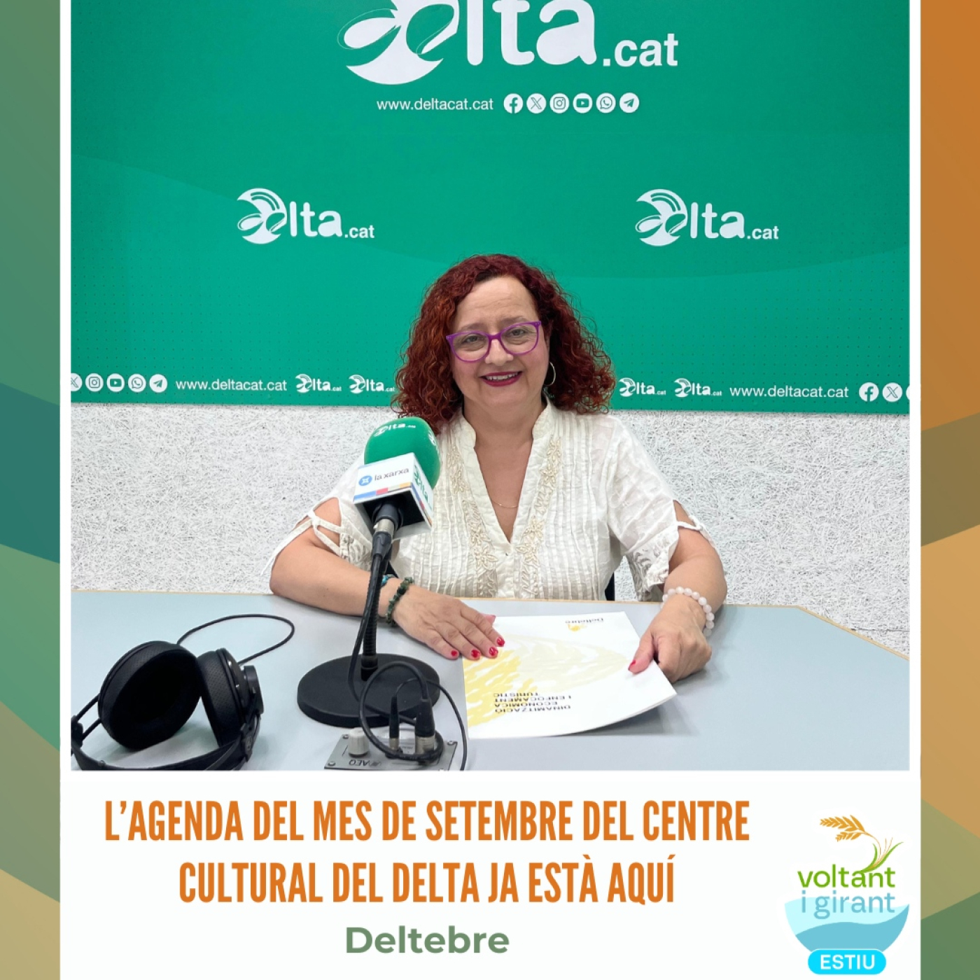 L’agenda del mes de setembre del Centre Cultural del Delta ja està aquí episode artwork