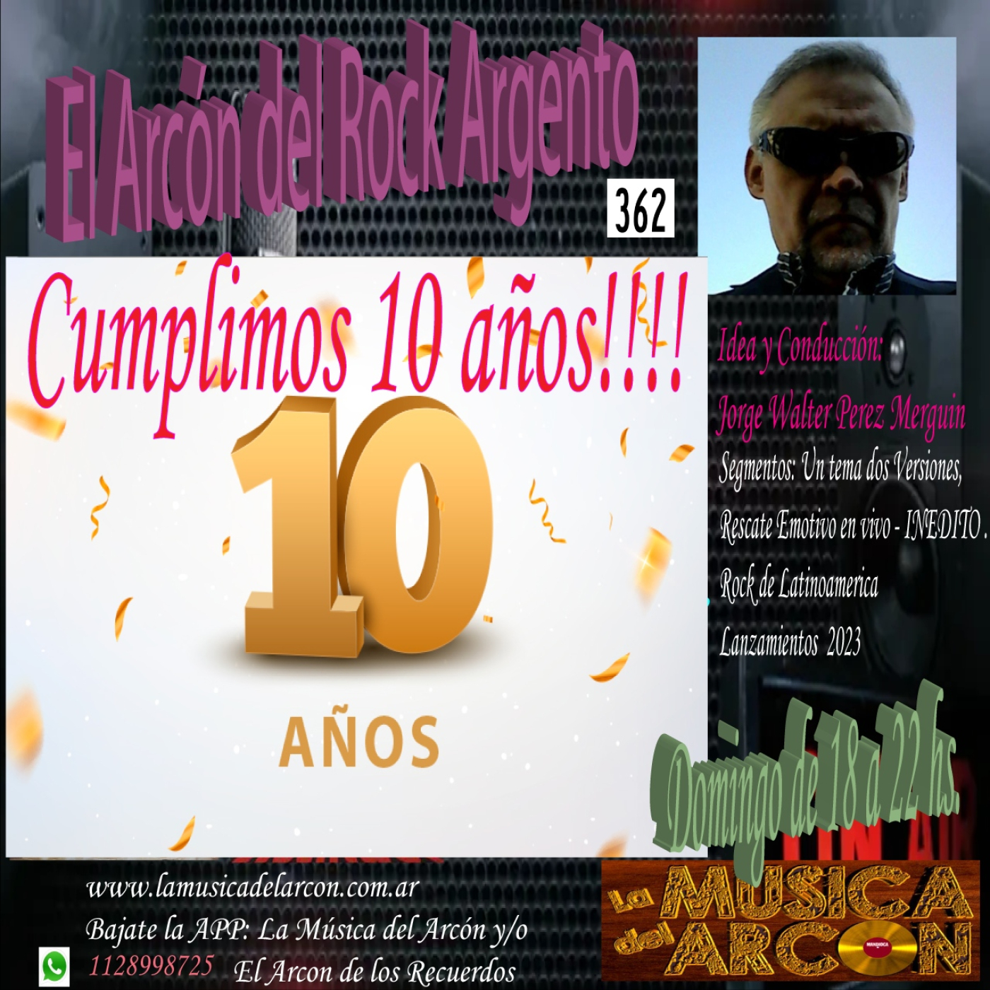 El Arcon del Rock Argento - Emision nº 362 - 04-02-2024 episode artwork
