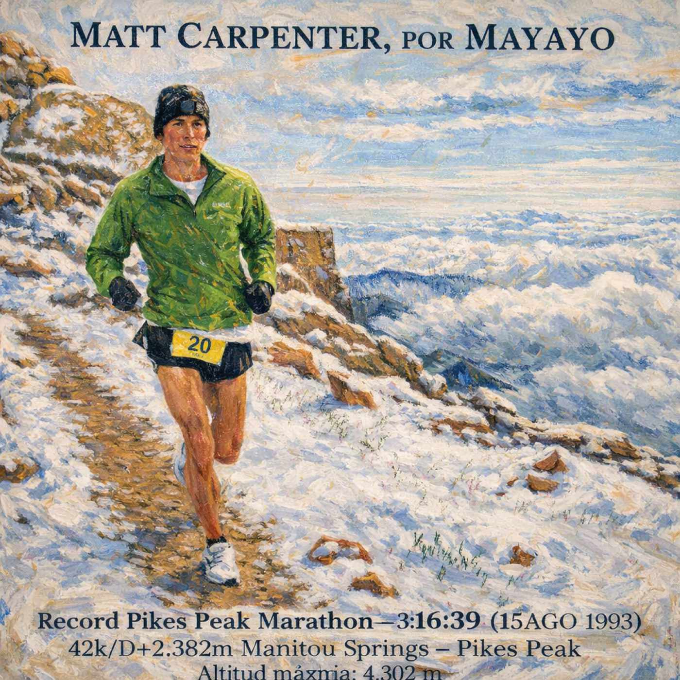 MATT CARPENTER, EL HOMBRE RECORD ETERNO: Leyendas del trail, por Mayayo.
