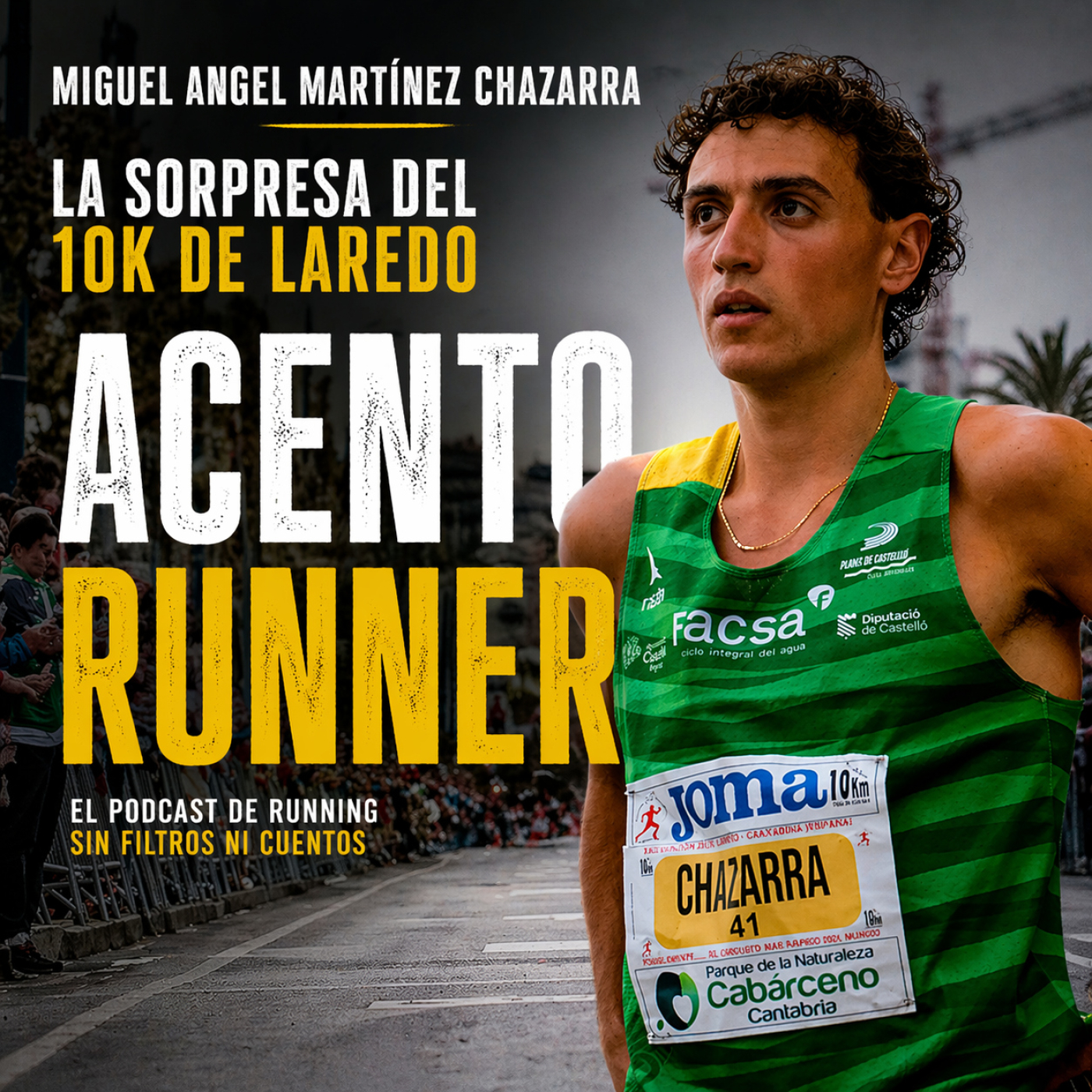 103. CHAZARRA DA UN GOLPE EN LA MESA EN EL 10K DE LAREDO