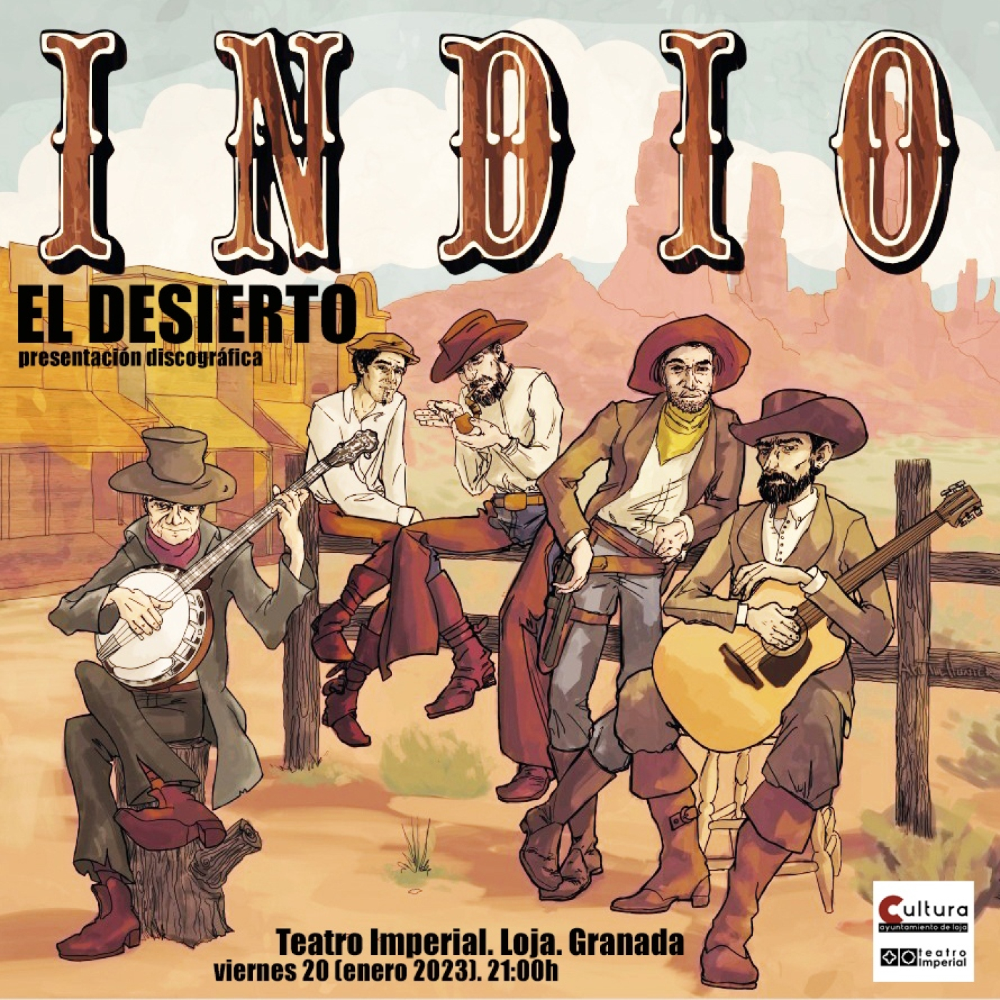 Entrevista con Juan Fernández 'Indio'. Presentación disco 'El Desierto' episode artwork