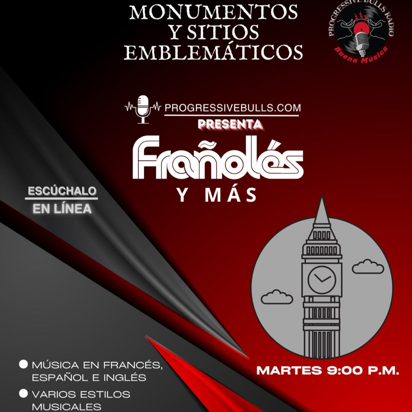 Progressive Bulls (Radio Online): Frañolés y Más ..... Monumentos Emblematicos 25/08/26 episode artwork