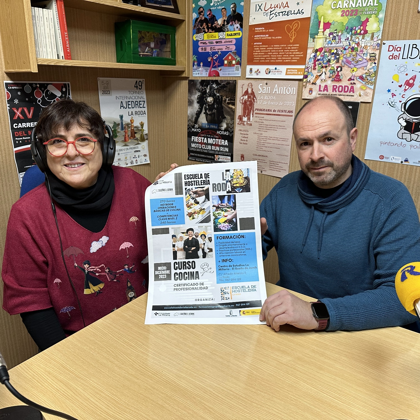 Nuevo Curso de Cocina de la Escuela de Hostelería de La Roda (26-01-2024) episode artwork